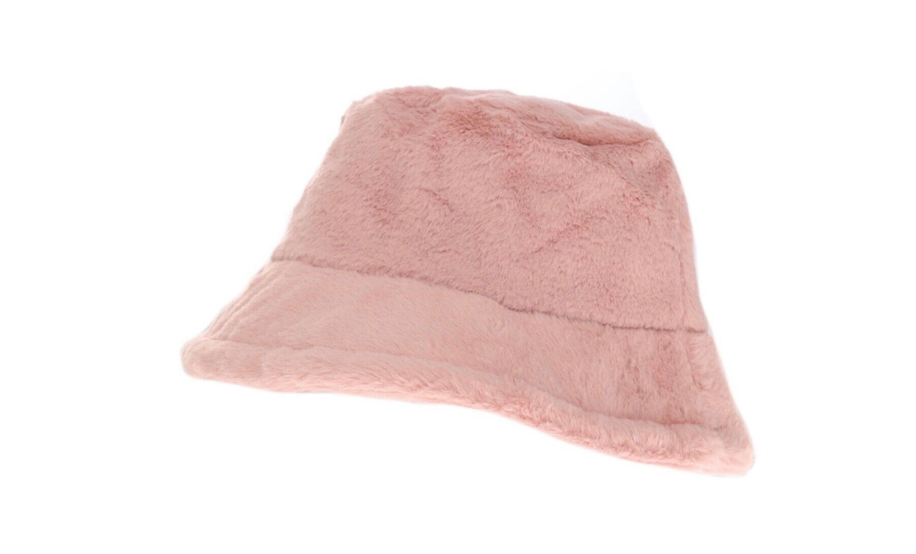 Zwillingsherz Hat Flair rosa Outdoorhut Farbe Bucket Zwillingsherz