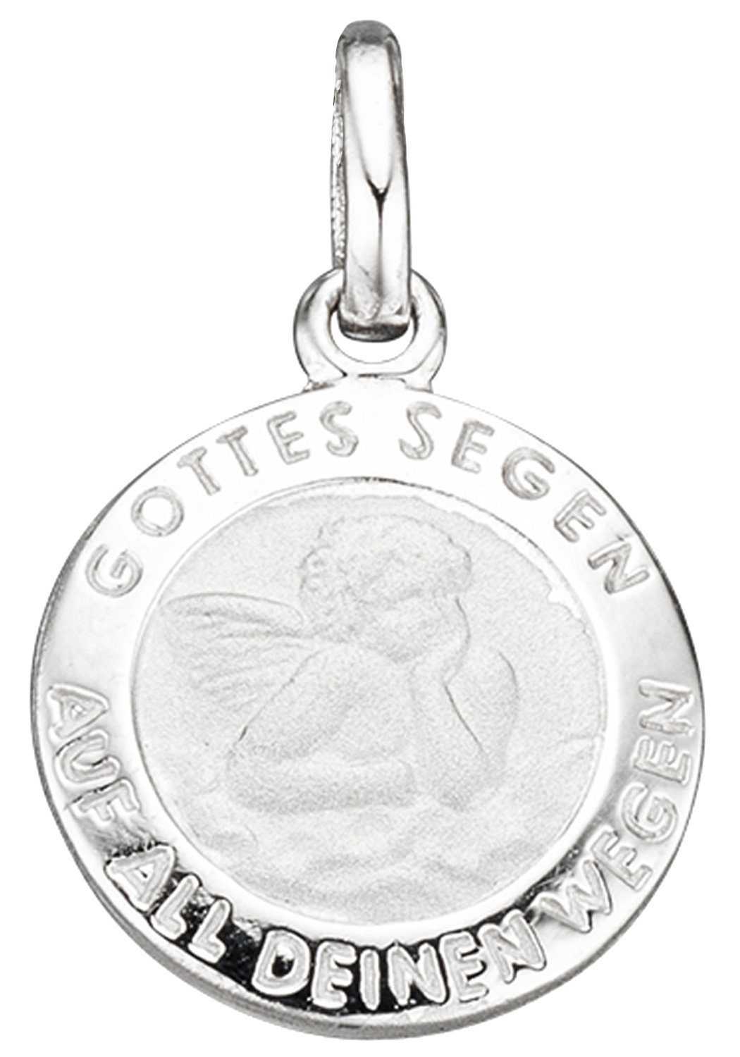 JOBO Engelanhänger Anhänger Schutzengel, 925 Silber