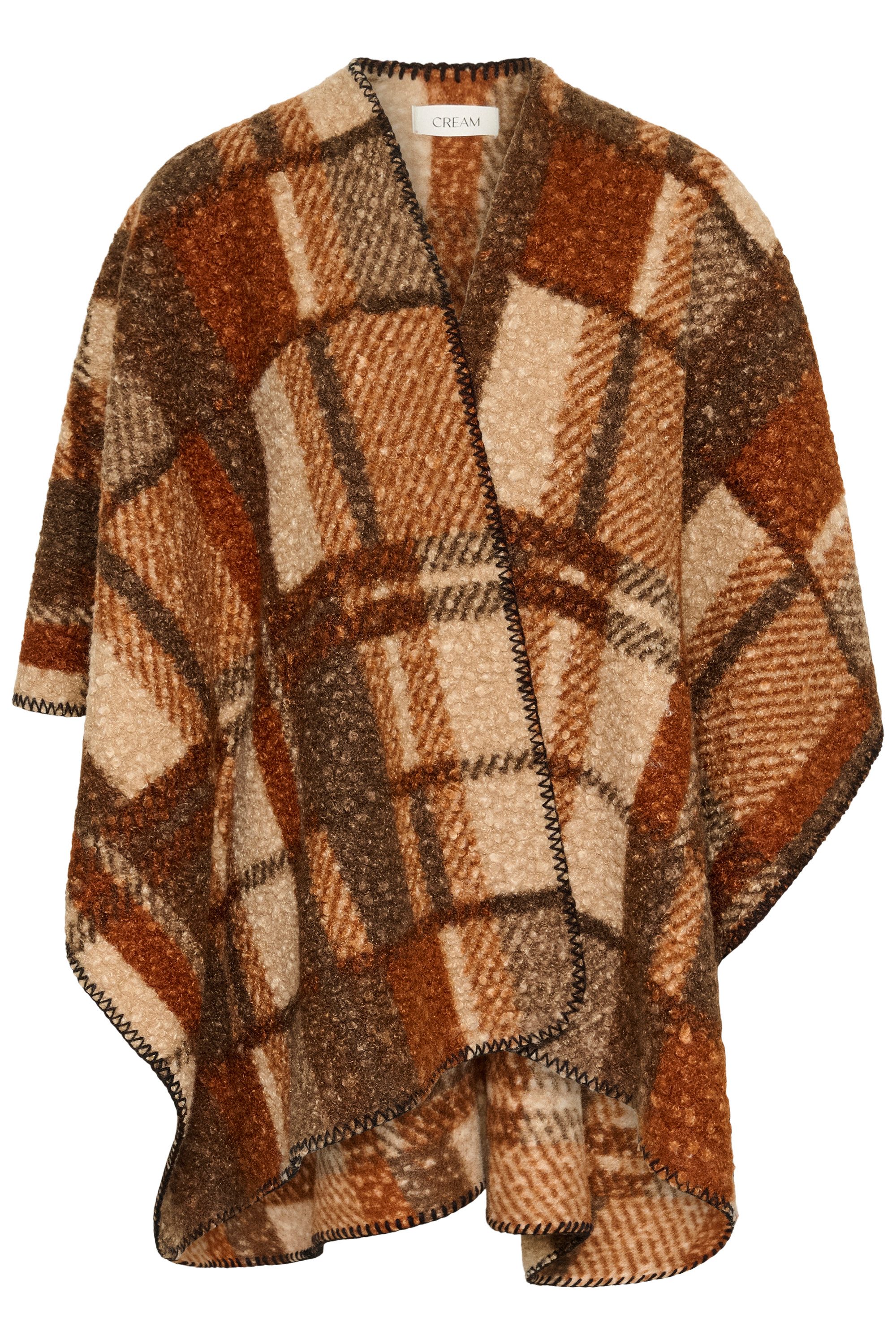 Cream Strickponcho Poncho CRBlye