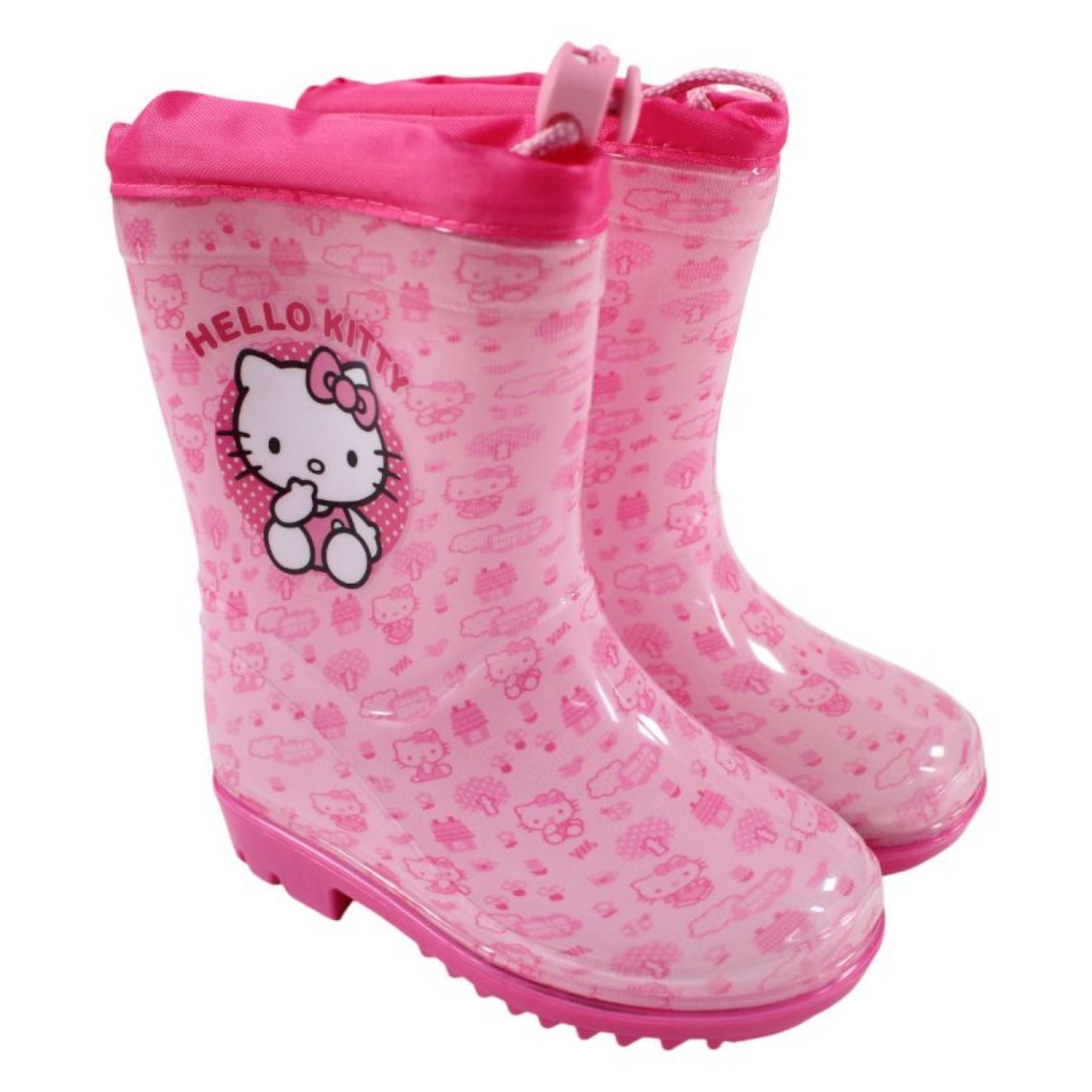 Textiel Trade B.V. Hello Kitty – Niedliche Mädchen Regenstiefel für Schule & Freizeit Gummistiefel