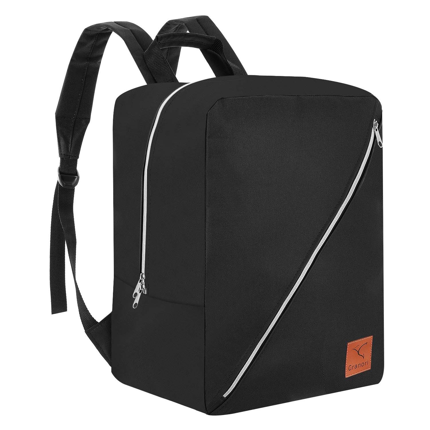 Granori Rucksack 40x30x25 cm "Minimalist" Handgepäck für Flug mit z. B. Eurowings, besonders leicht & max. Stauraum (30 L Volumen)
