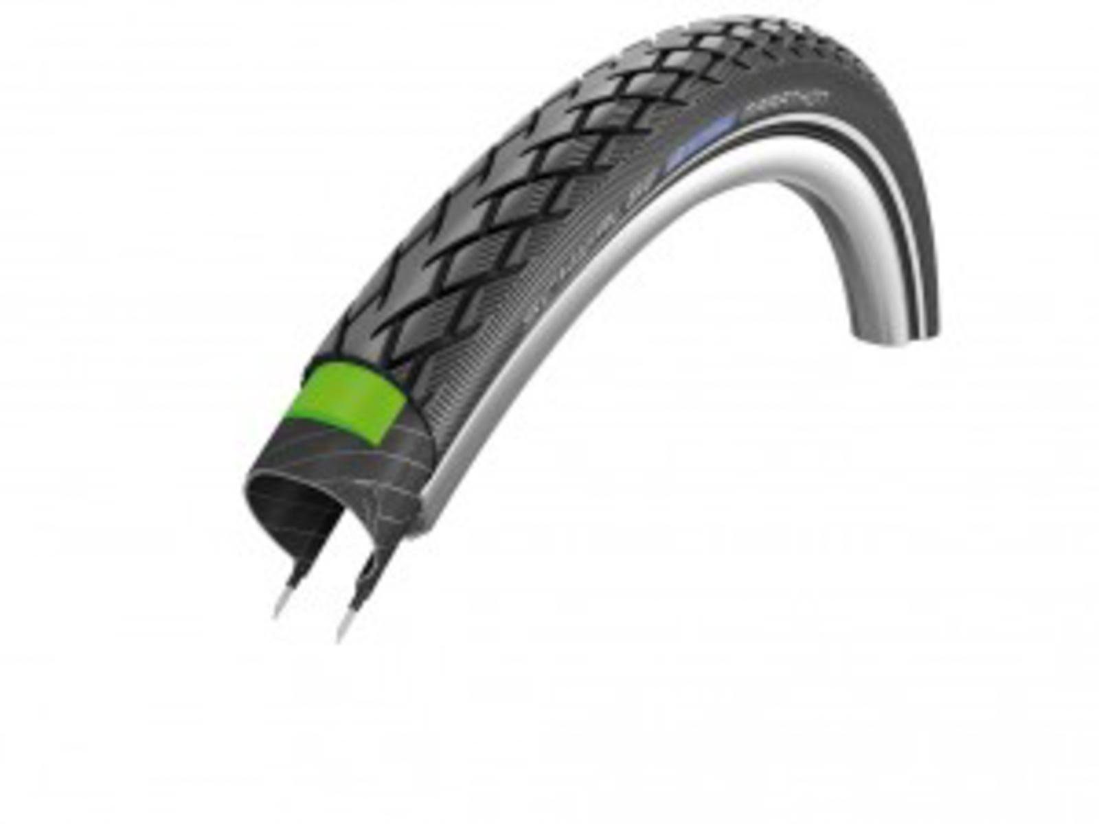 Schwalbe Fahrradreifen Reifen Schwalbe Marathon HS420 28x1 3/8" 37-622 sw-TwinSkin Refl.GG