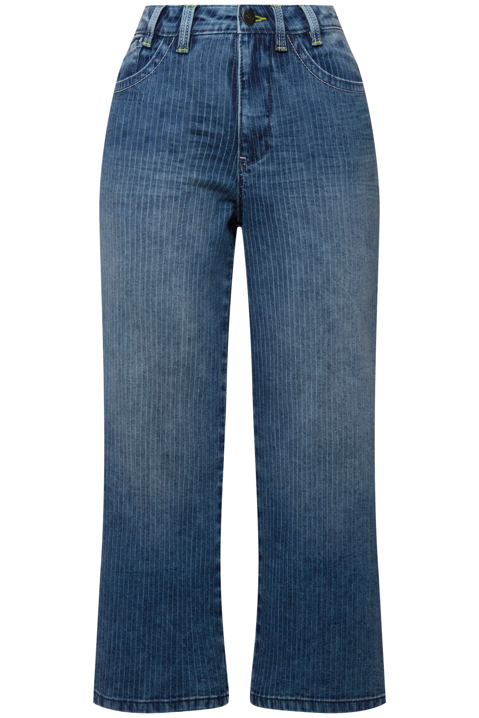 Laurasøn 5-Pocket-Jeans Streifenjeans Marlenehose 5-Pocket günstig online kaufen