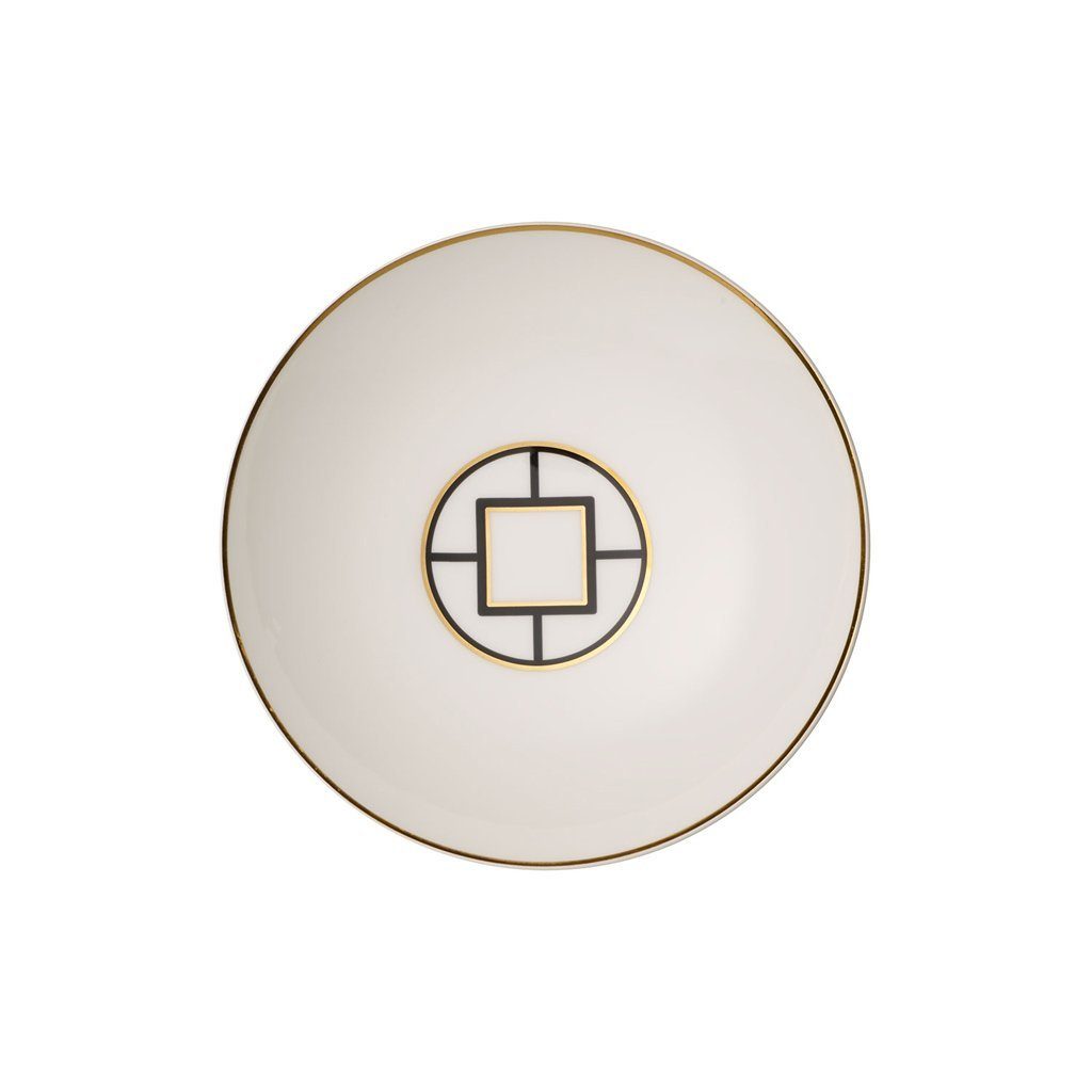 Villeroy & Boch Signature Suppenteller MetroChic Suppenteller, (1 St), Premium Bone Porcelain, spülmaschinenfest, Made in Germany