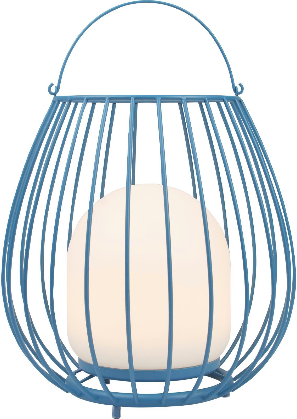 Nordlux Außen-Tischleuchte Jim To-Go To go, LED fest integriert, Einfach transportierbar (batteriebetr), hohe Lumenleistung, dimmbar