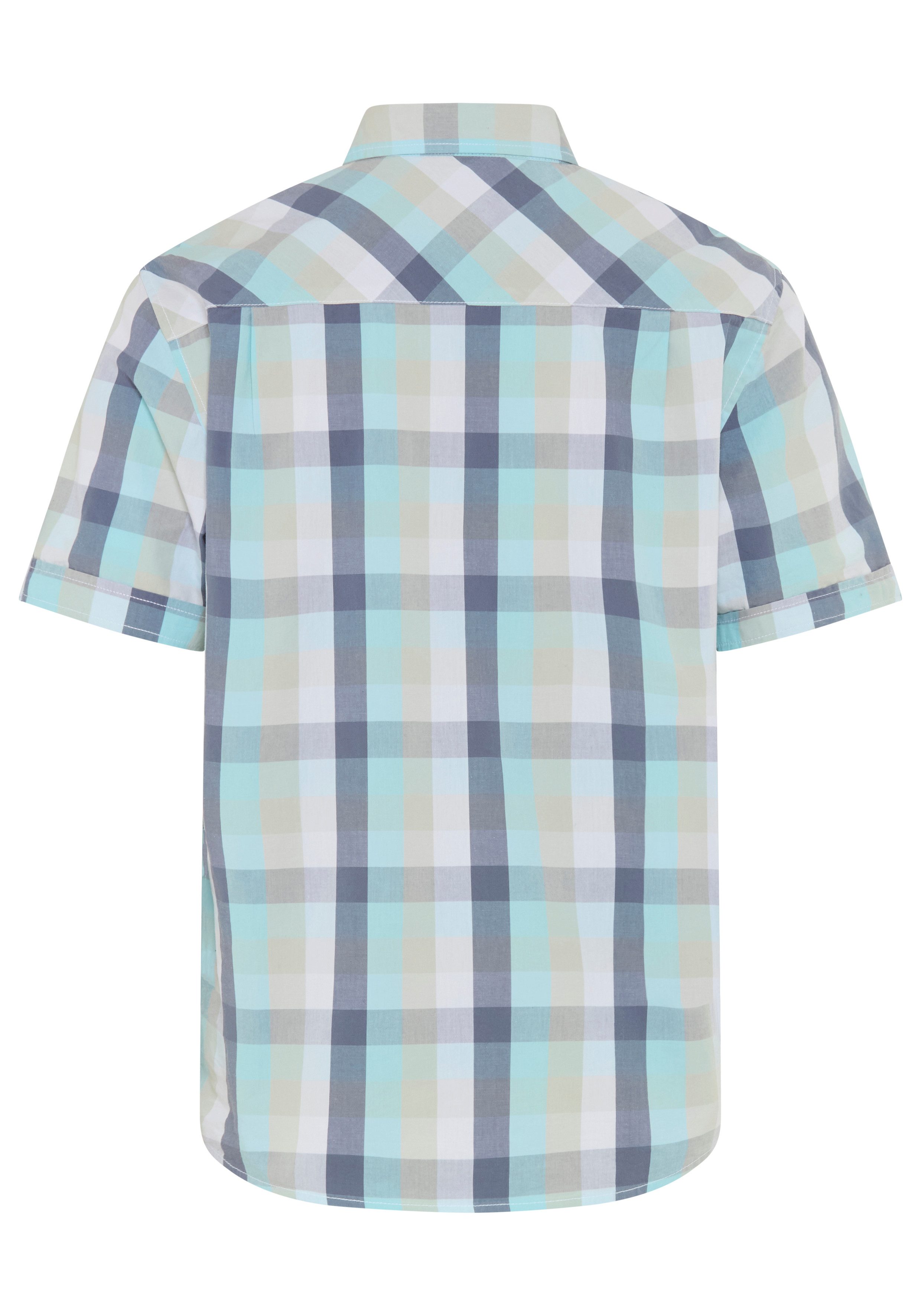 KangaROOS Kurzarmhemd Kurzarm, für Casual- und Streetwear, aus Baumwolle, Comfort Fit