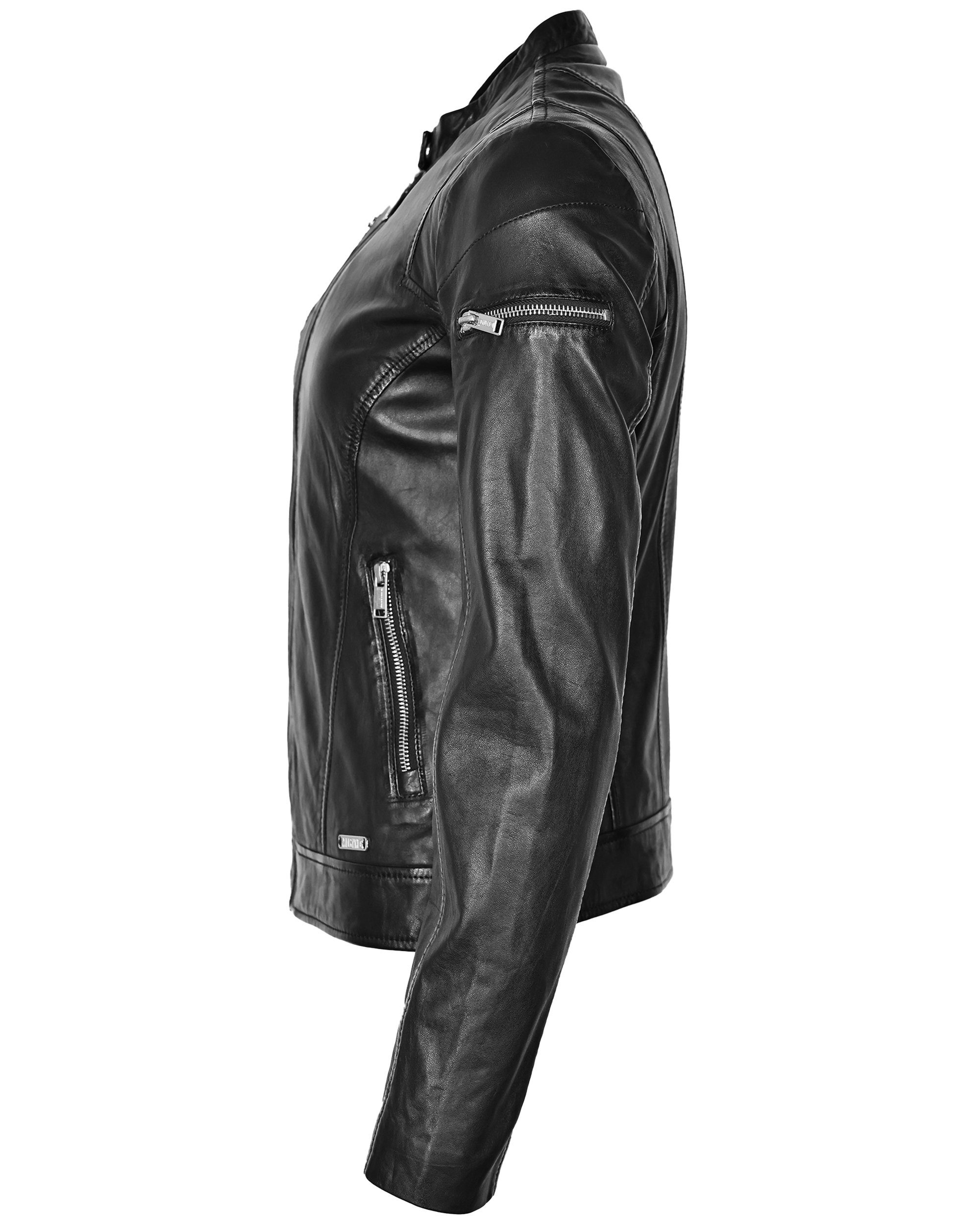 31021326 Lederjacke black MUSTANG