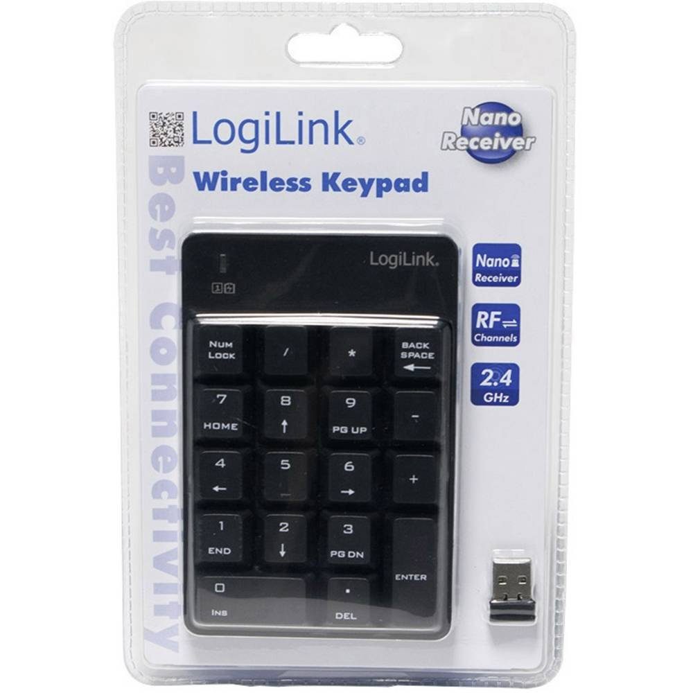 LogiLink kabelloses Keypad ID0120 Tastatur