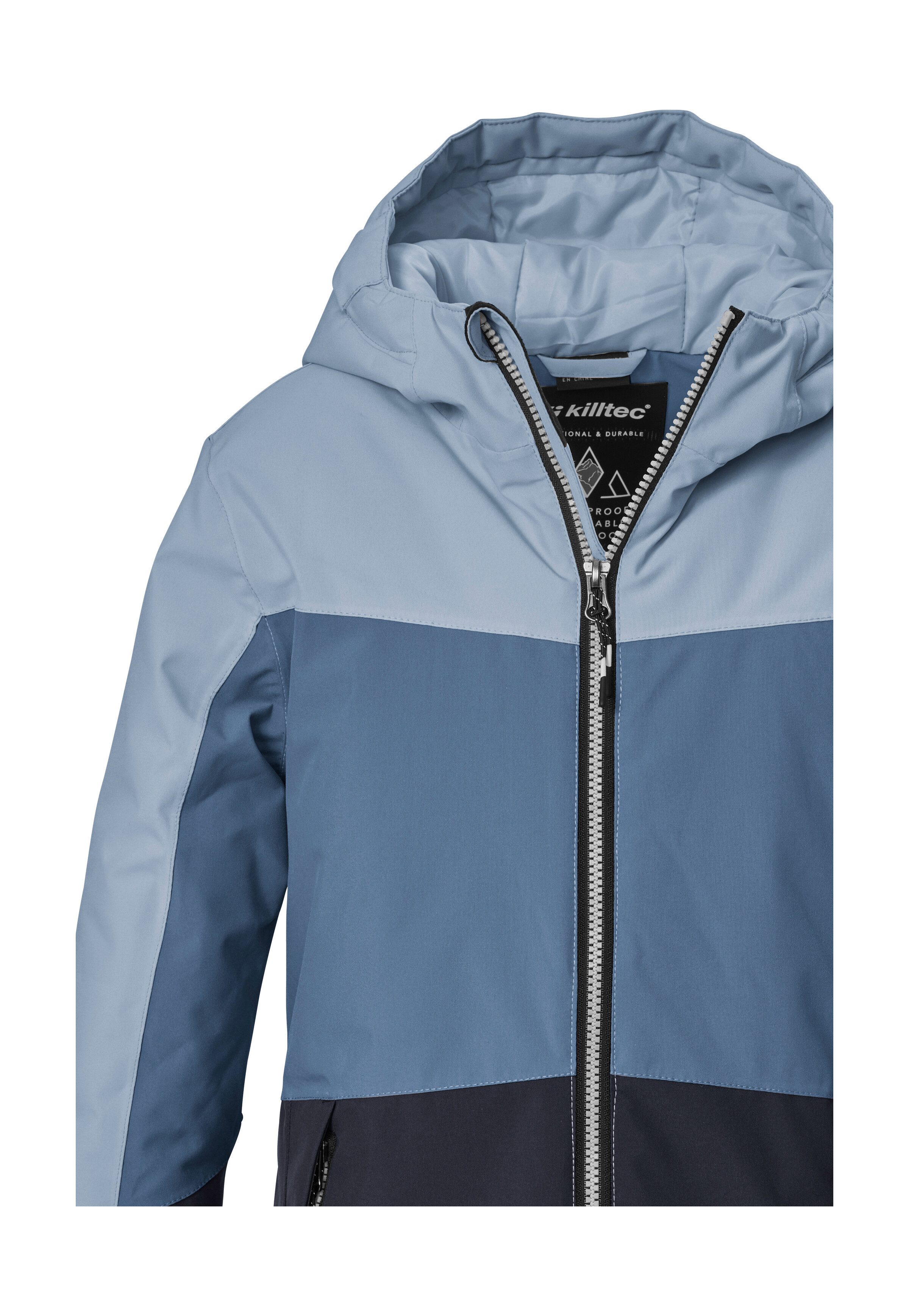 Killtec Skijacke KSW 198 GRLS SKI JCKT Wind- und wasserdichte Skijacke mit Colourblock-Design – Bild 3 von 5