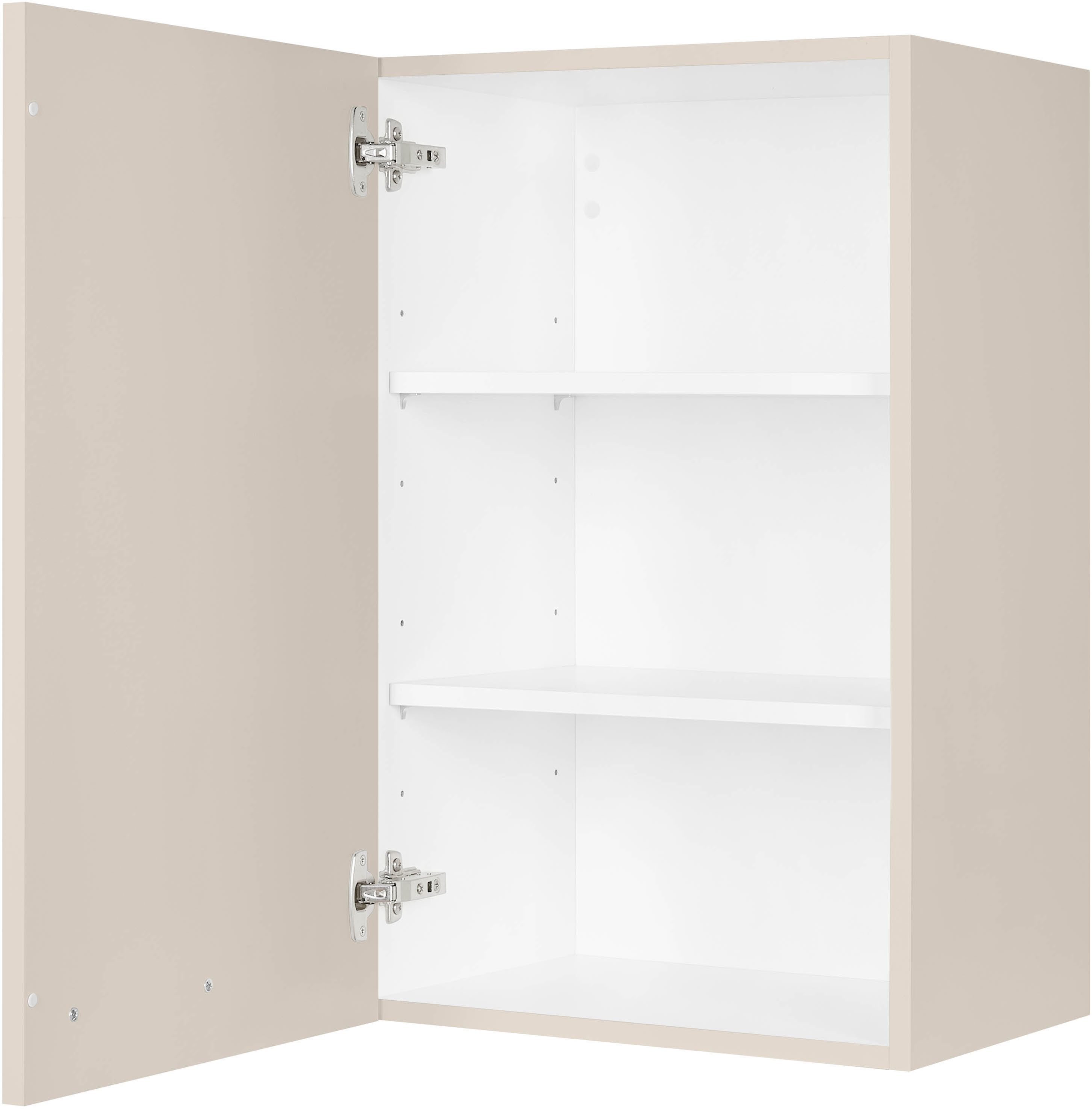 nobilia® Hängeschrank "Laser", Ausrichtung wählbar, vormontiert, in drei Breiten: 30, 45 und 60 cm, mit Soft-Close-Funktion