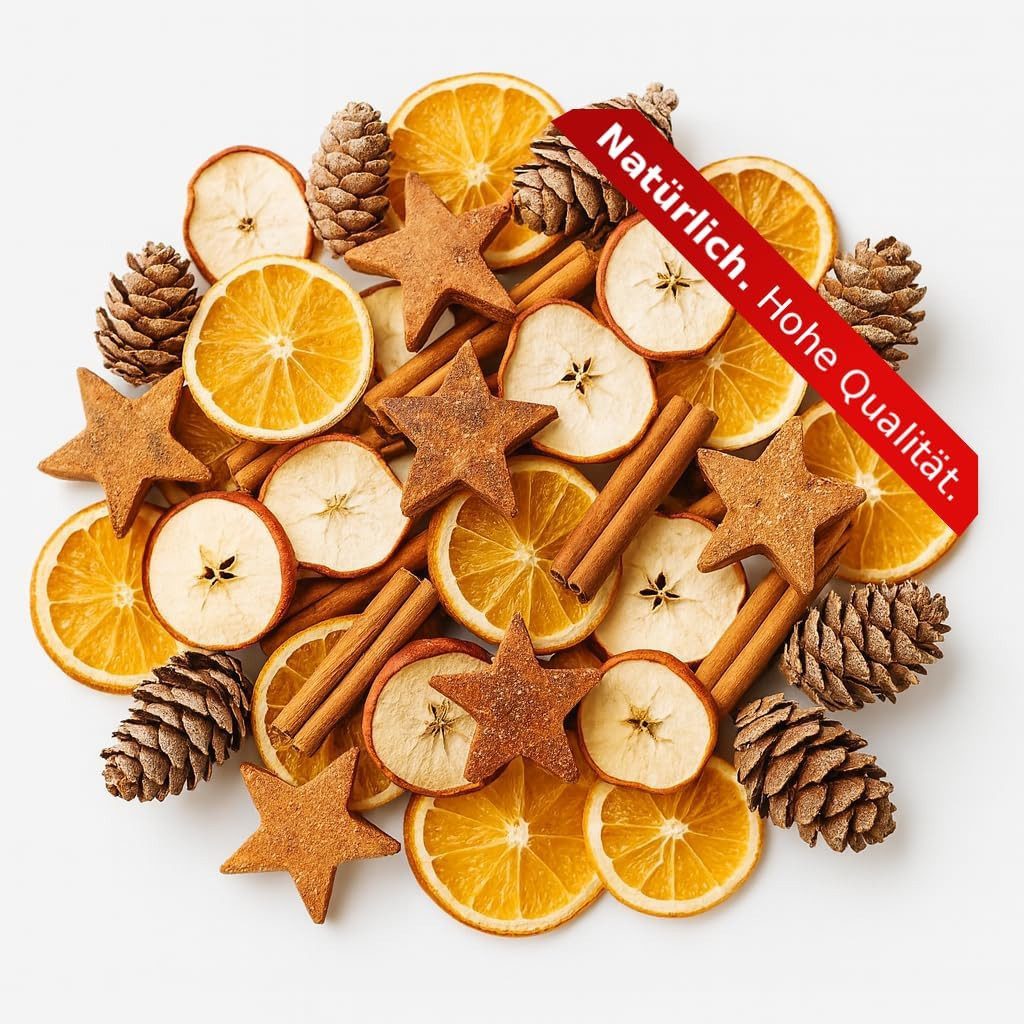 NaDeco Ремеслоaturmaterial Weihnachts-Potpourri, Gewicht 250g Weihnachtsdeko