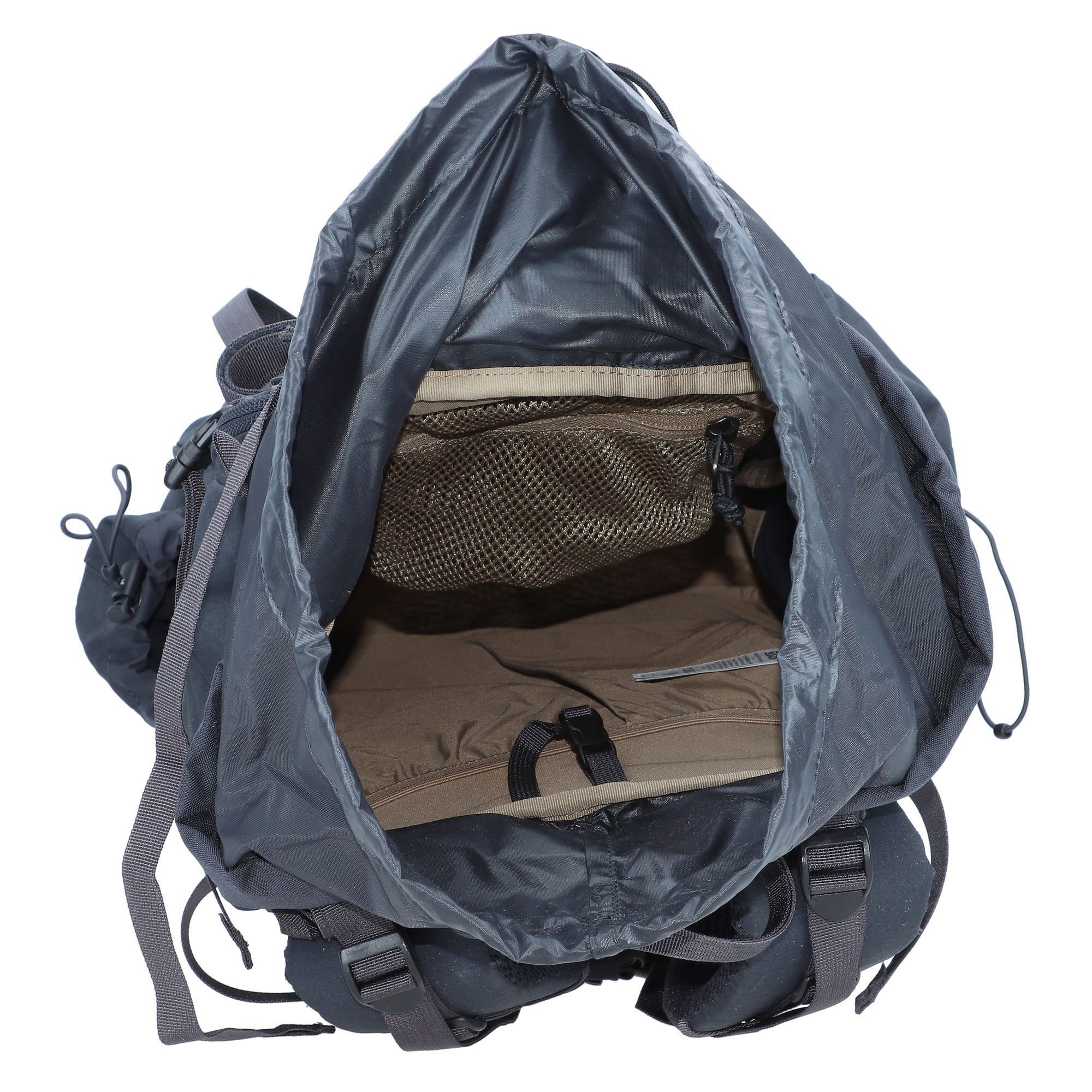 Wanderrucksack Kajka, Nylon black coal Fjällräven