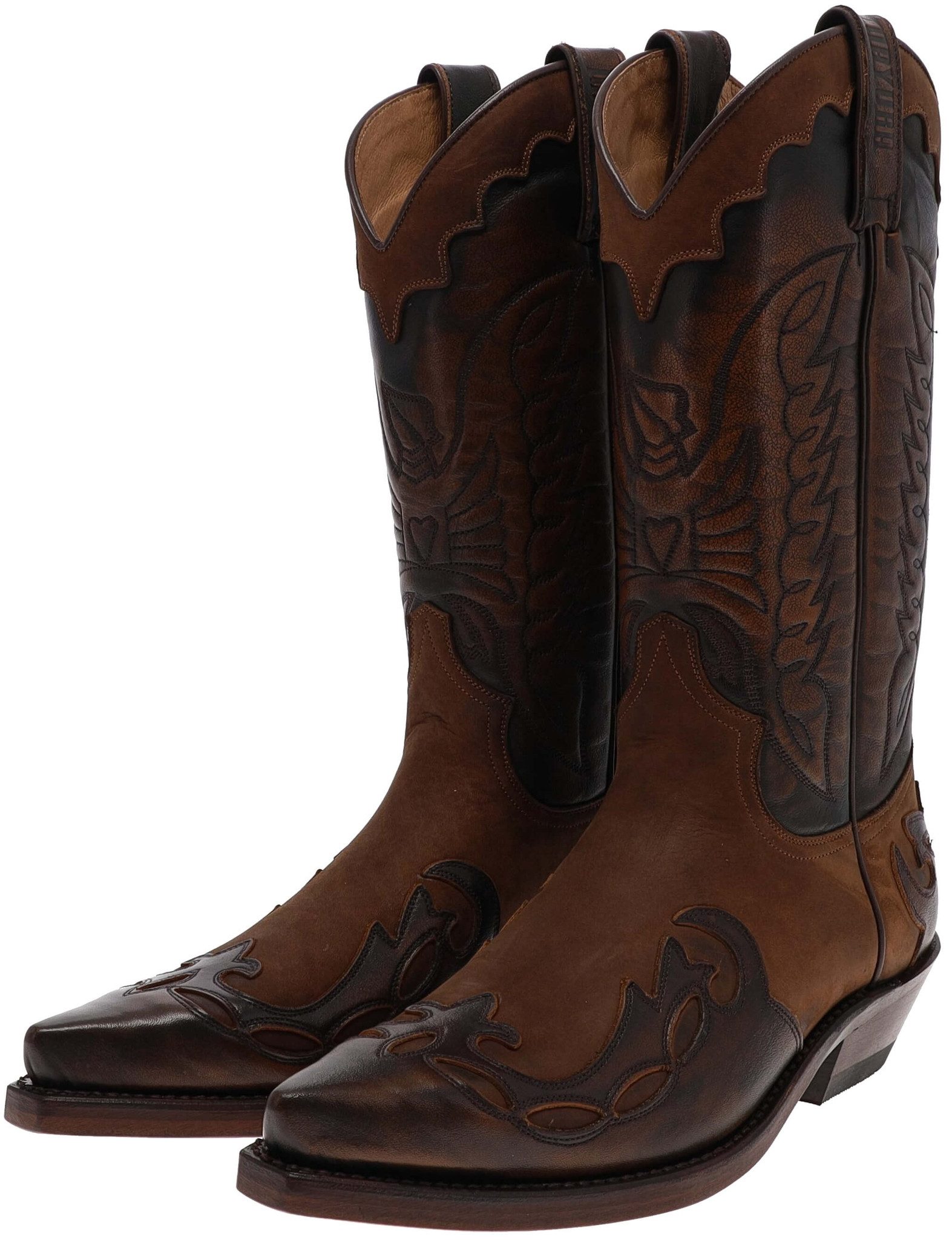 Mayura Boots 1927 Braun Cowboystiefel Rahmengenähter Westernstiefel