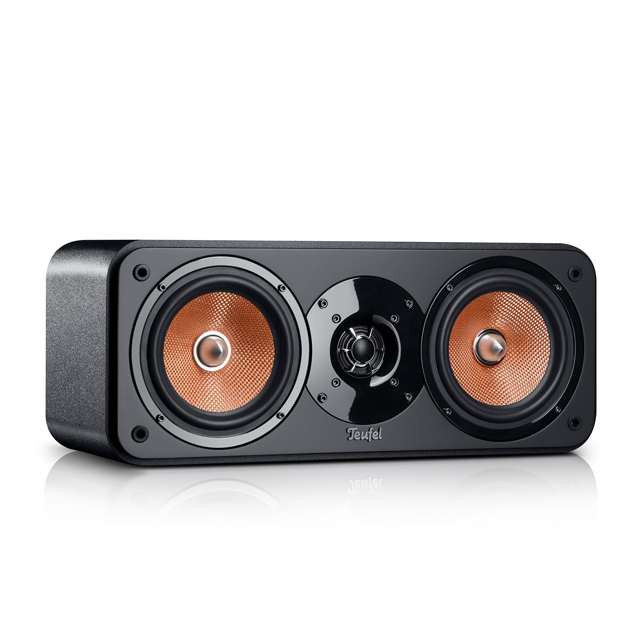 Teufel ULTIMA Center Колонки (AnschlussklemmenSchraubklemmen - vergoldet, 100 W, Position: Wand / Regal / Standfuß, Belastbarkeit: 100 / 150 Watt)