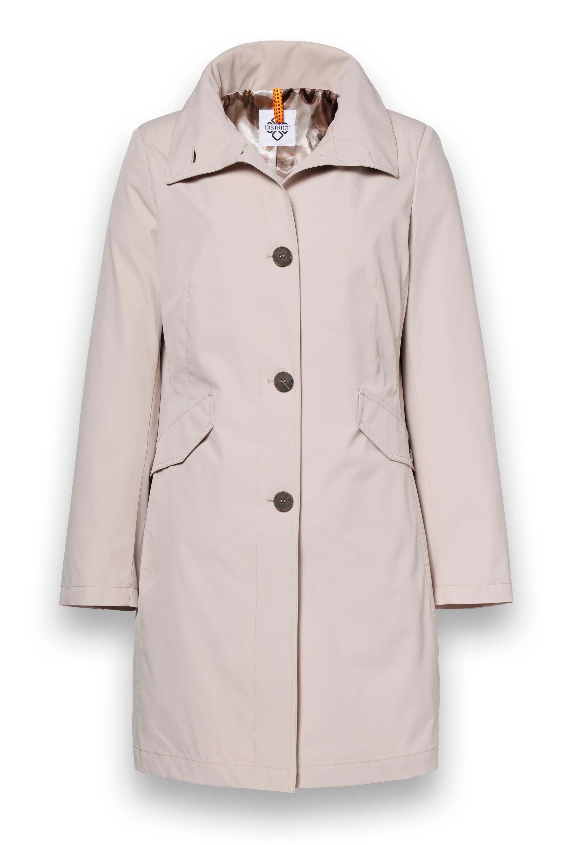 District Funktionsjacke Übergangsjacke (Parka) Laguna sandbraun Damen