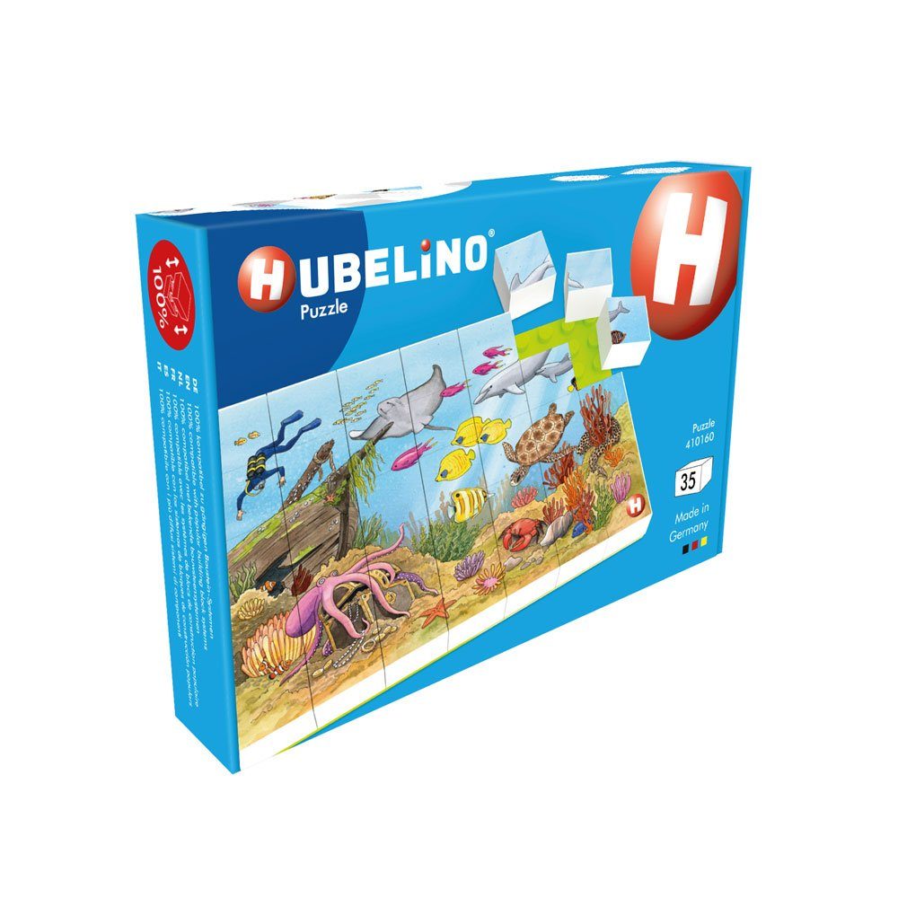 Puzzle Hubelino Puzzle Bunte Unterwasserwelt, Puzzleteile