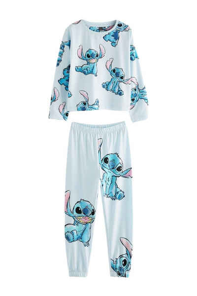 Next Pyjama Lizenzierter Schlafanzug Disney Stitch (2 tlg)