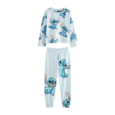 Next Pyjama Lizenzierter Schlafanzug Disney Stitch (2 tlg)