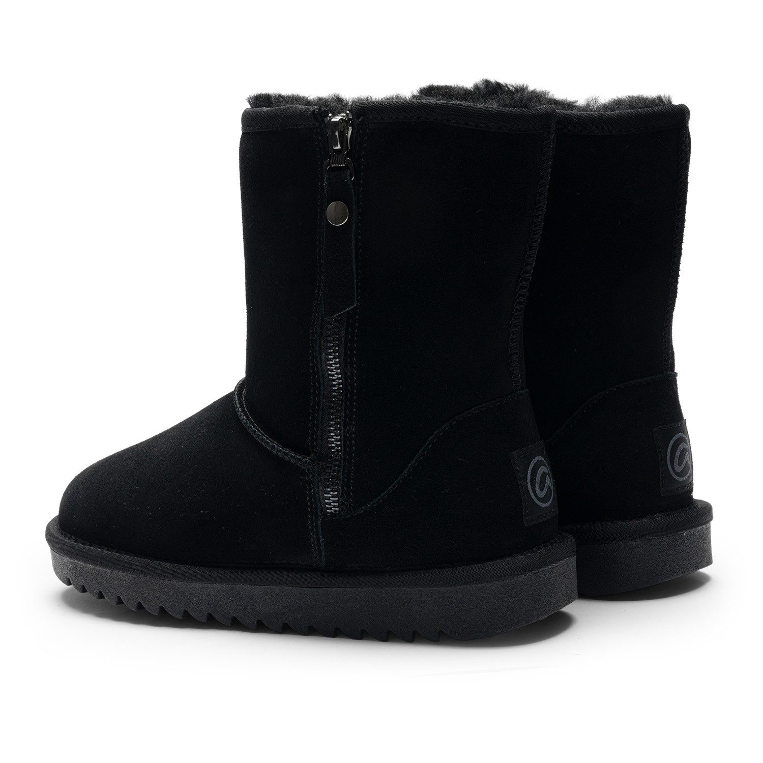 Ara ALASKA Zip Winterboots Schlupfboots, Plateauboots mit Lammfellfutter