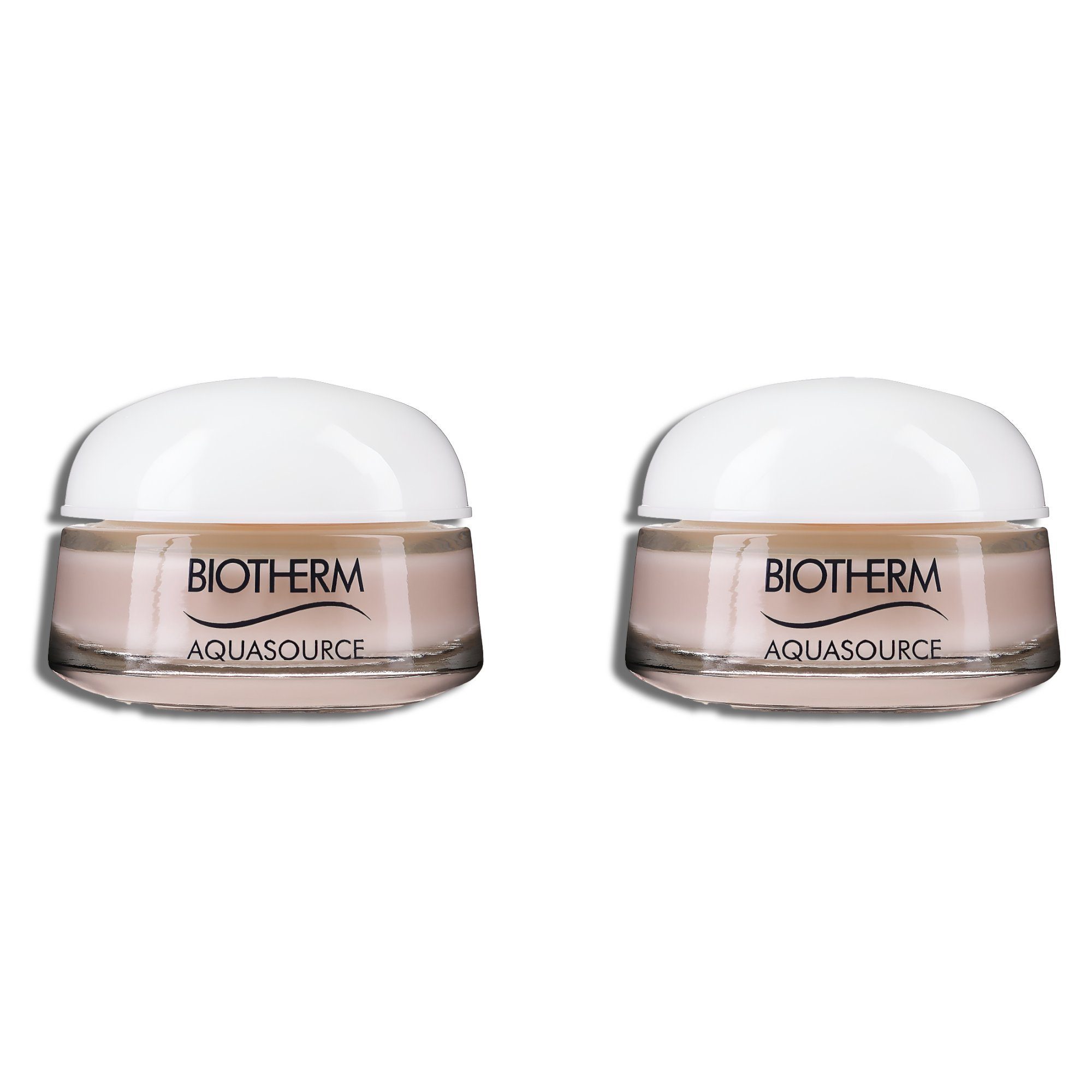 BIOTHERM Gesichtspflege Aquasource Rich Tages Creme Feuchtigkeitscreme 2x15ml