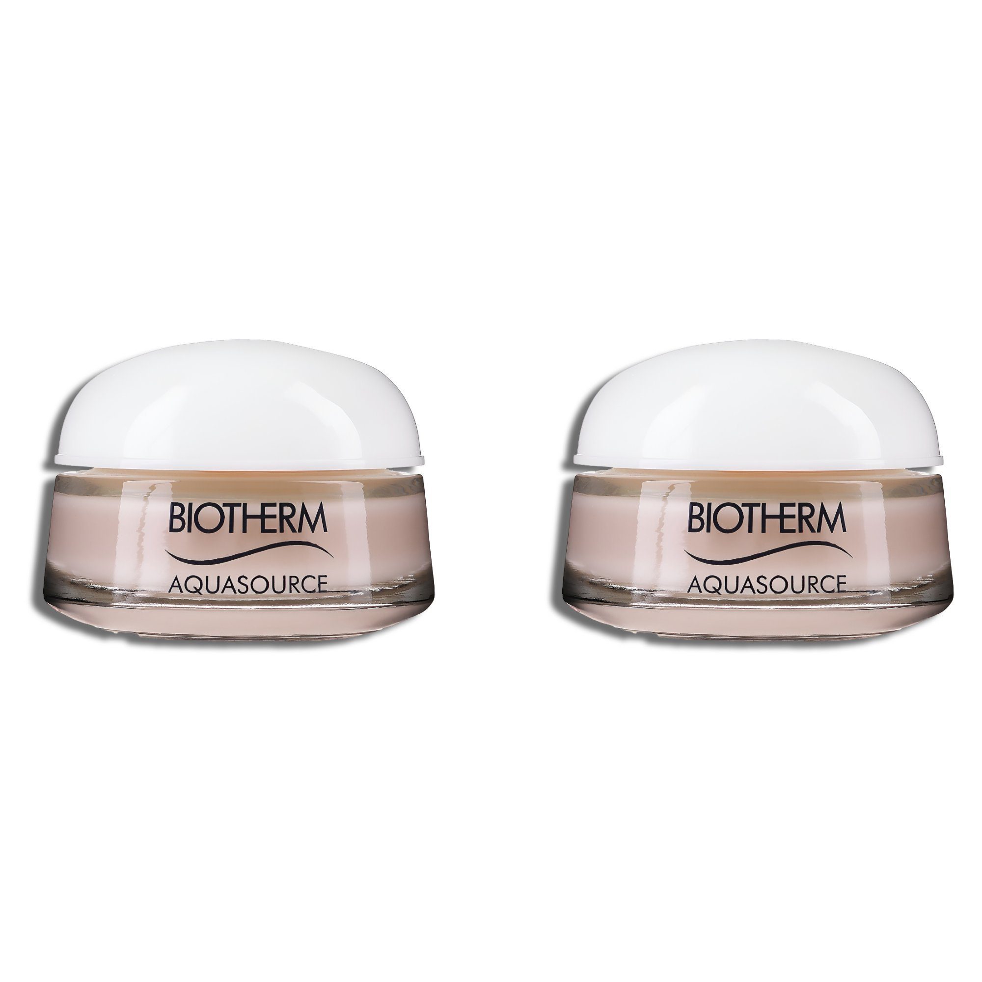 BIOTHERM Gesichtspflege Aquasource Rich Tages Creme Feuchtigkeitscreme 2x15ml, 2-tlg.