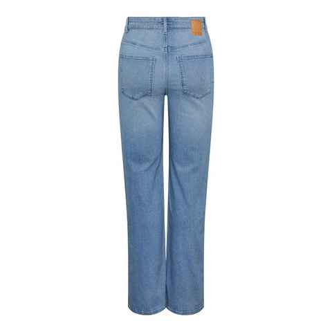 pieces Weite Jeans PEGGY (1-tlg) Plain/ohne Details