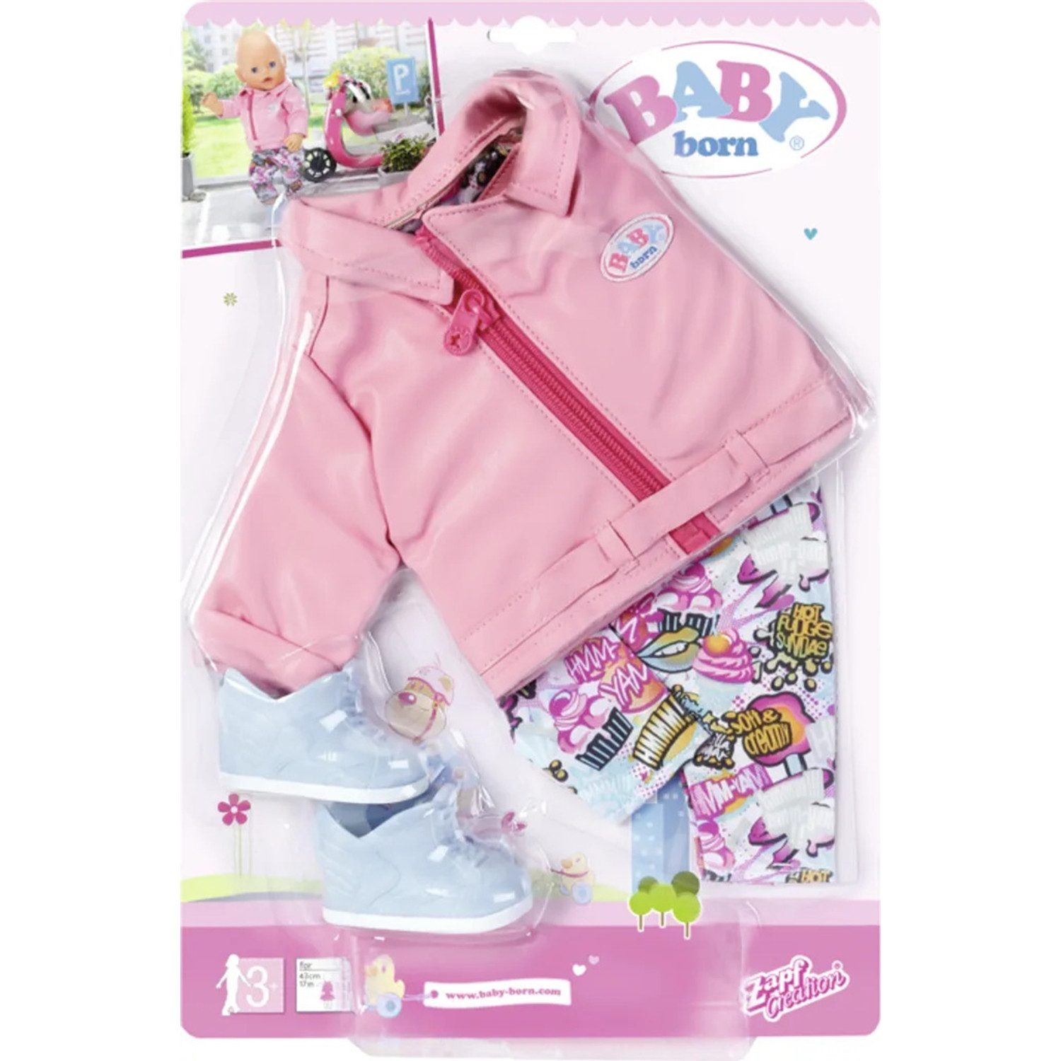 Zapf Creation® Puppenkleidung 825259 BABY born® City Deluxe Scooter Outfit günstig online kaufen