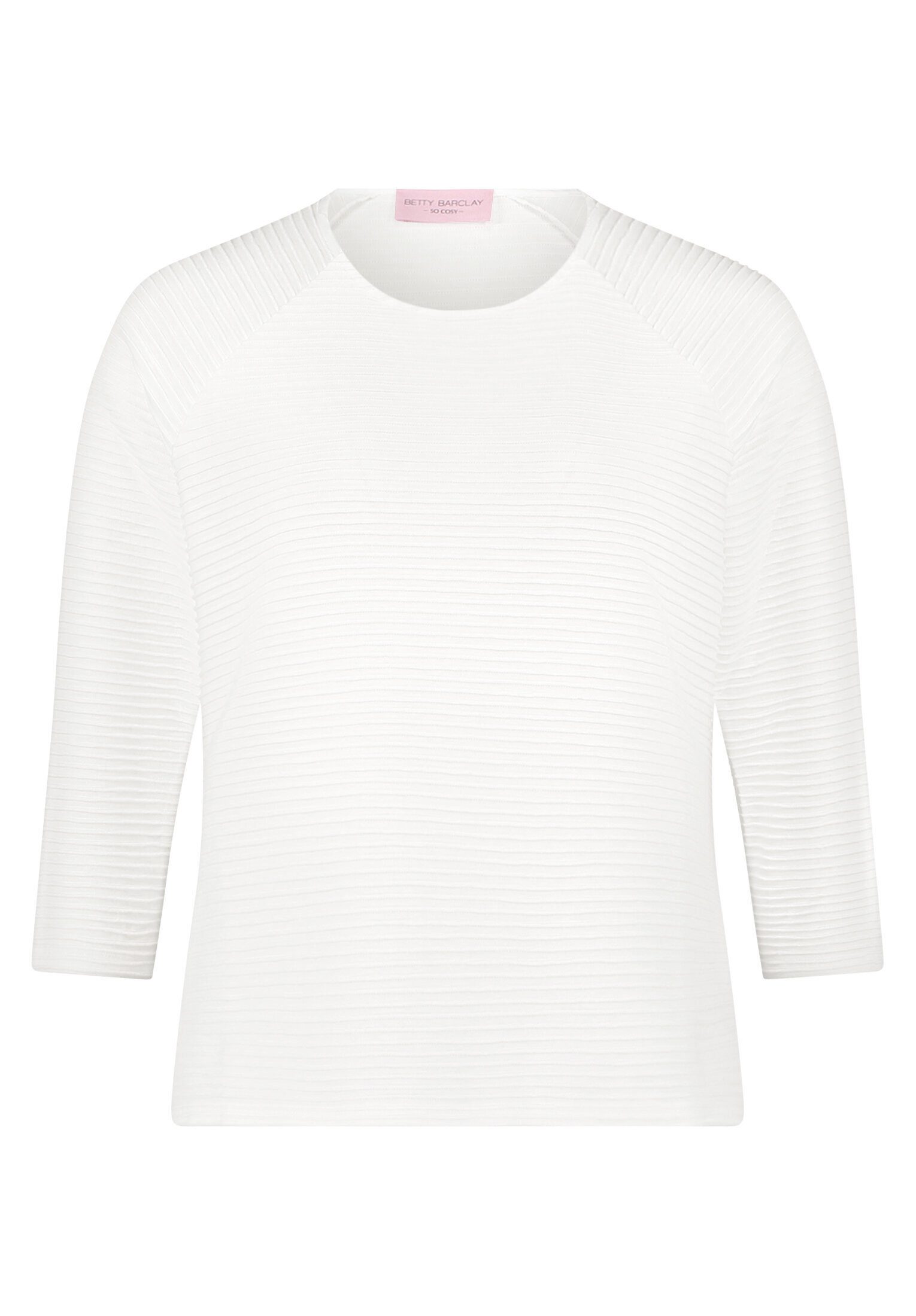 Betty Barclay 3/4-Arm-Shirt Damen mit Rippenstruktur (1-tlg)