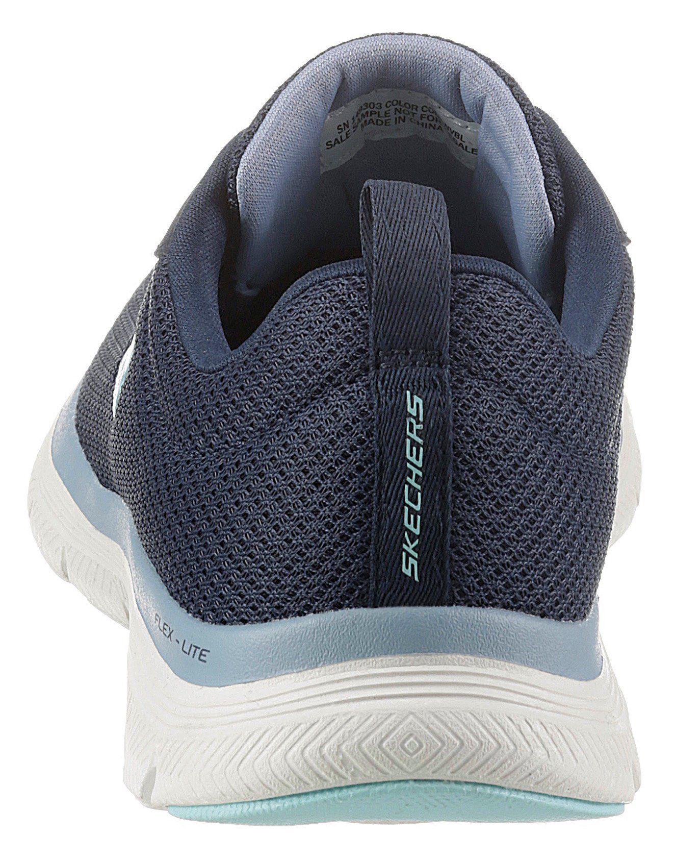 navy APPEAL Sneaker 4.0 Skechers Memory BRILLINAT Air-Cooled Foam mit FLEX VIEW Ausstattung