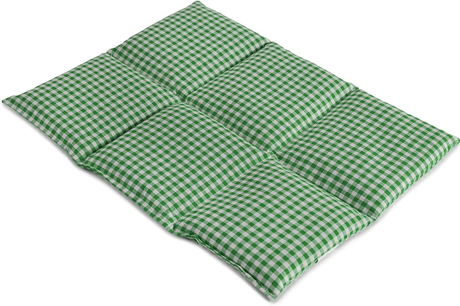 Giraffenland Wärmekissen Weizenkornkissen 40x30cm 6-Kammer - Körner Wärme Kissen 30x40 Weizen, Wärmekissen>Mikrowelle/Backofen, Kältekissen>Kühlschrank/Gefriertruhe