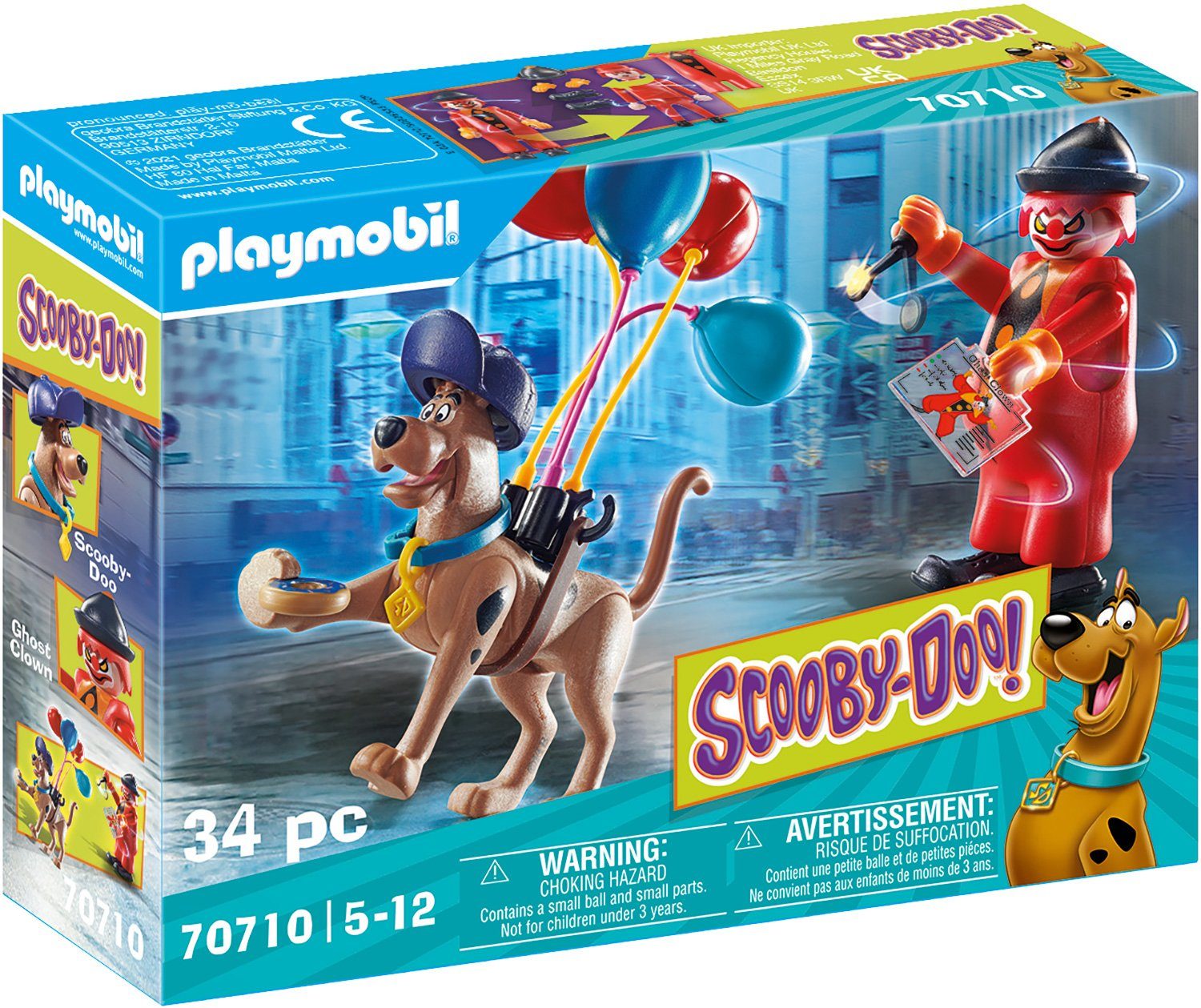 Image of 70710 SCOOBY-DOO! Abenteuer mit Ghost Clown, Konstruktionsspielzeug