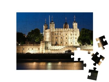 puzzleYOU Puzzle Sehenswürdigkeit von London: The Tower of London, 48 Puzzleteile, puzzleYOU-Kollektionen Schlösser