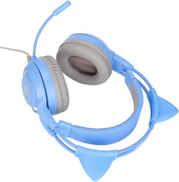 Yunseity Integrierte Mitten und Höhen Gaming-Headset (Surround-Ear-Design, 50-mm-Treiber für beeindruckenden Sound, integrierte Mitten und Höhen für ein immersives Spielerlebnis, Ultimatives Gaming-Erlebnis mitklarem Klang & intelligenten Funktionen)