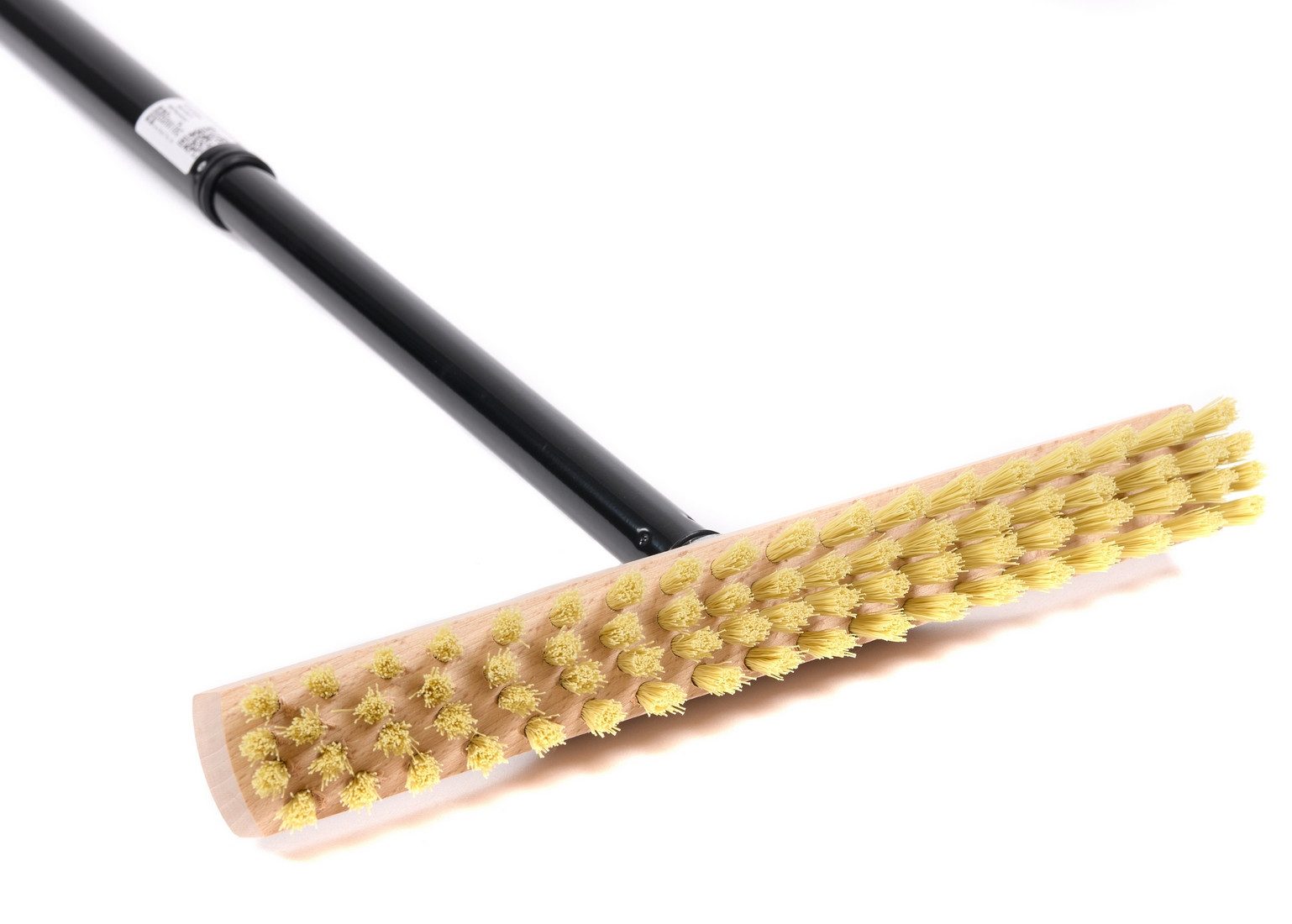 BawiTec Reinigungsbürste Rheinischer Wischer mit Stiel Haushalt Schrubber Stiel Bodenwischer, Innenbereich, Aussenbereich, schmale form – Bild 4 von 4