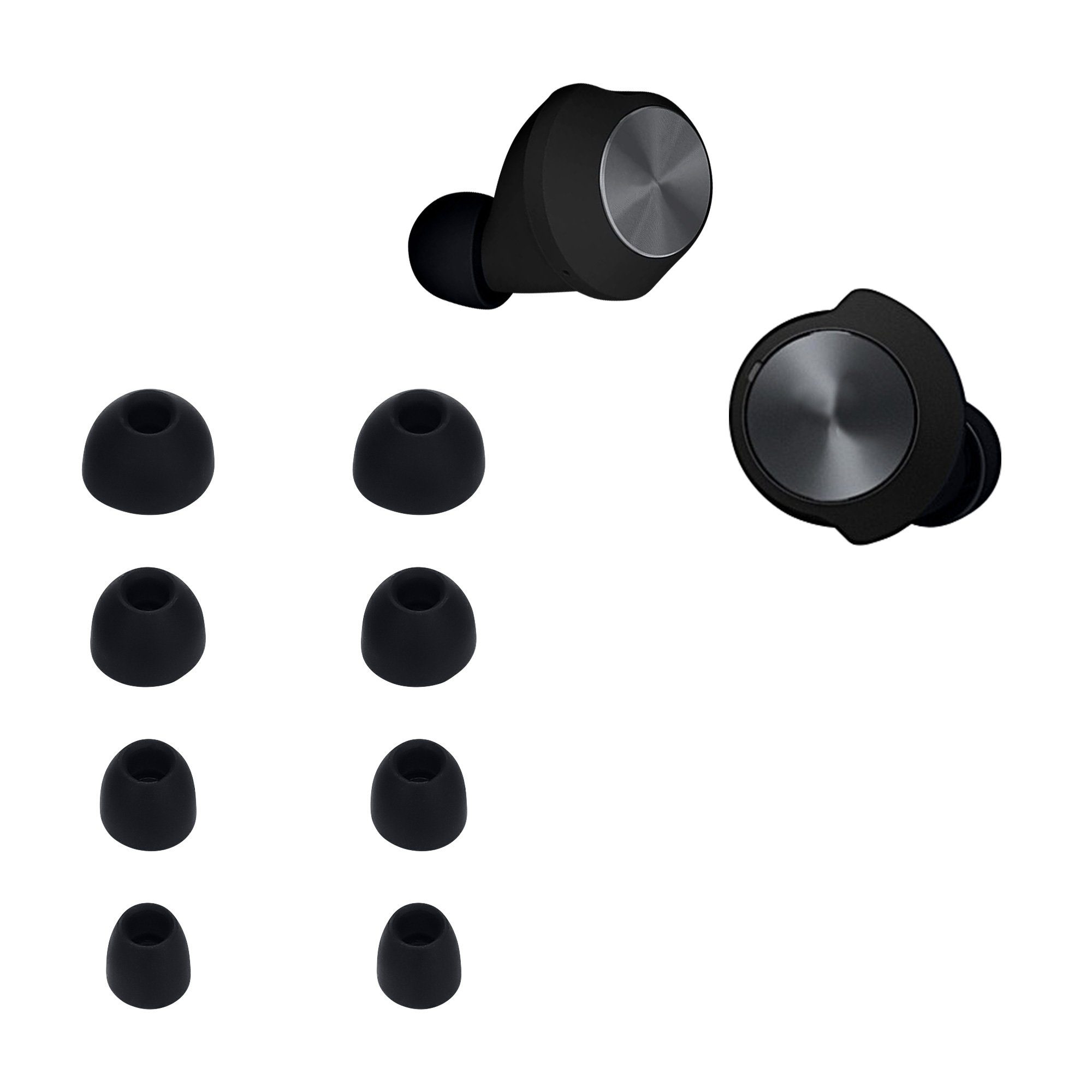 8x Ersatzpolster für Beoplay B&O EQ / H3 / H5 / E4 / E6 / E8 Kopfhörer