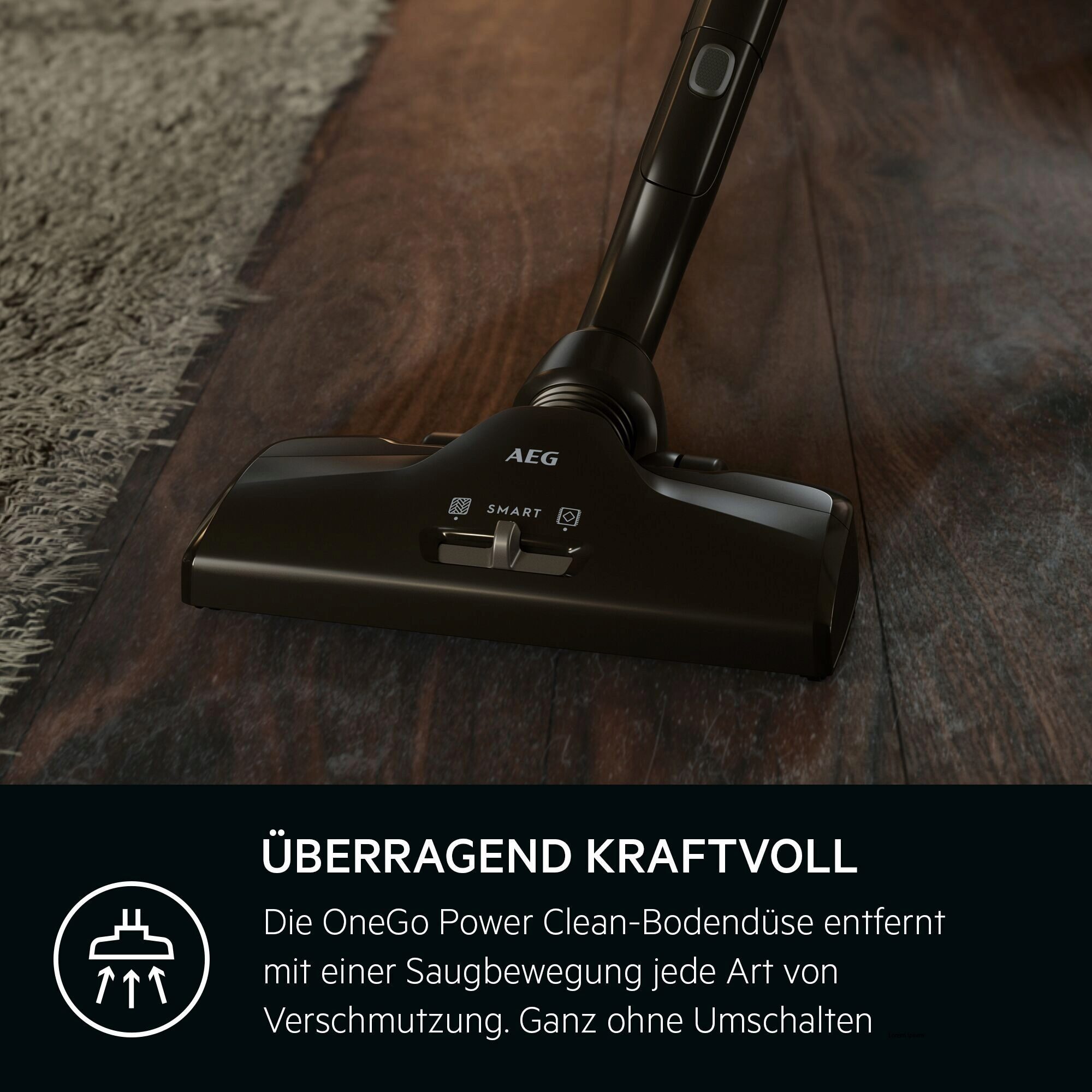 AEG Bodenstaubsauger VX82-1-ÖKO, 600 W, mit Beutel, aus 75% Recyclingkunststoff