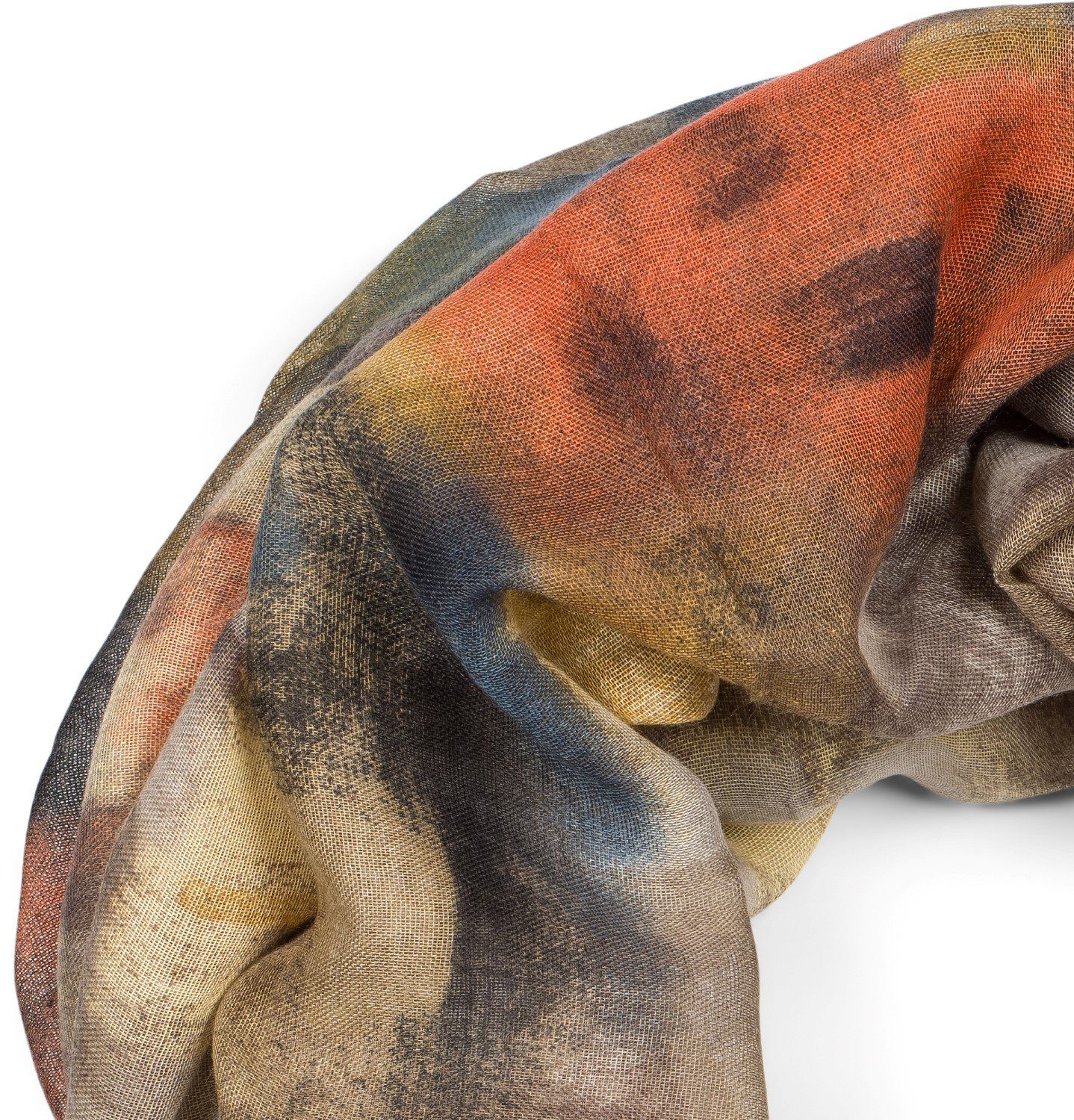 styleBREAKER Loop Loop Schal mit buntem günstig online kaufen