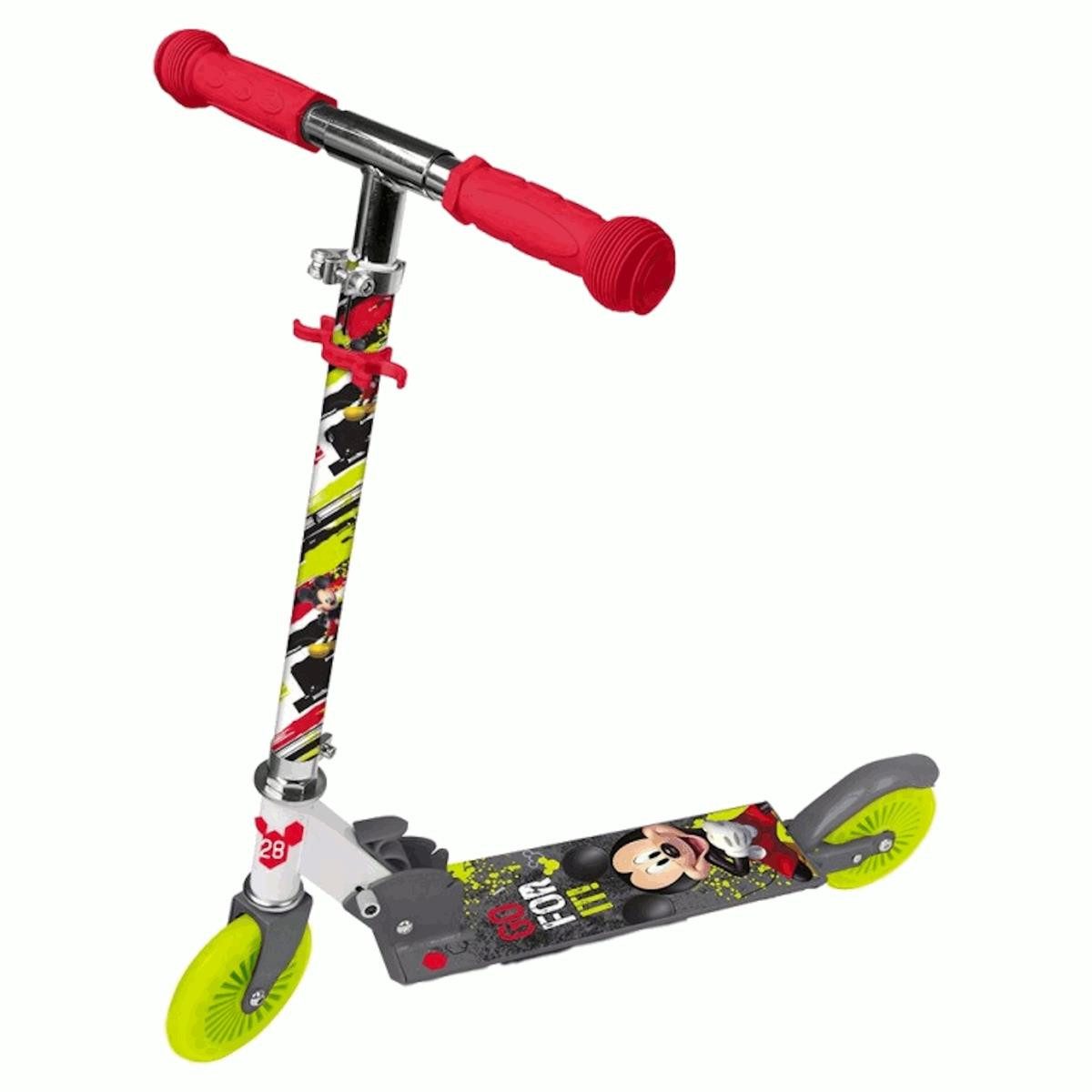Cityroller Kinder Scooter mit Mickey Mouse Motiv, Vielseitig für Abenteuer