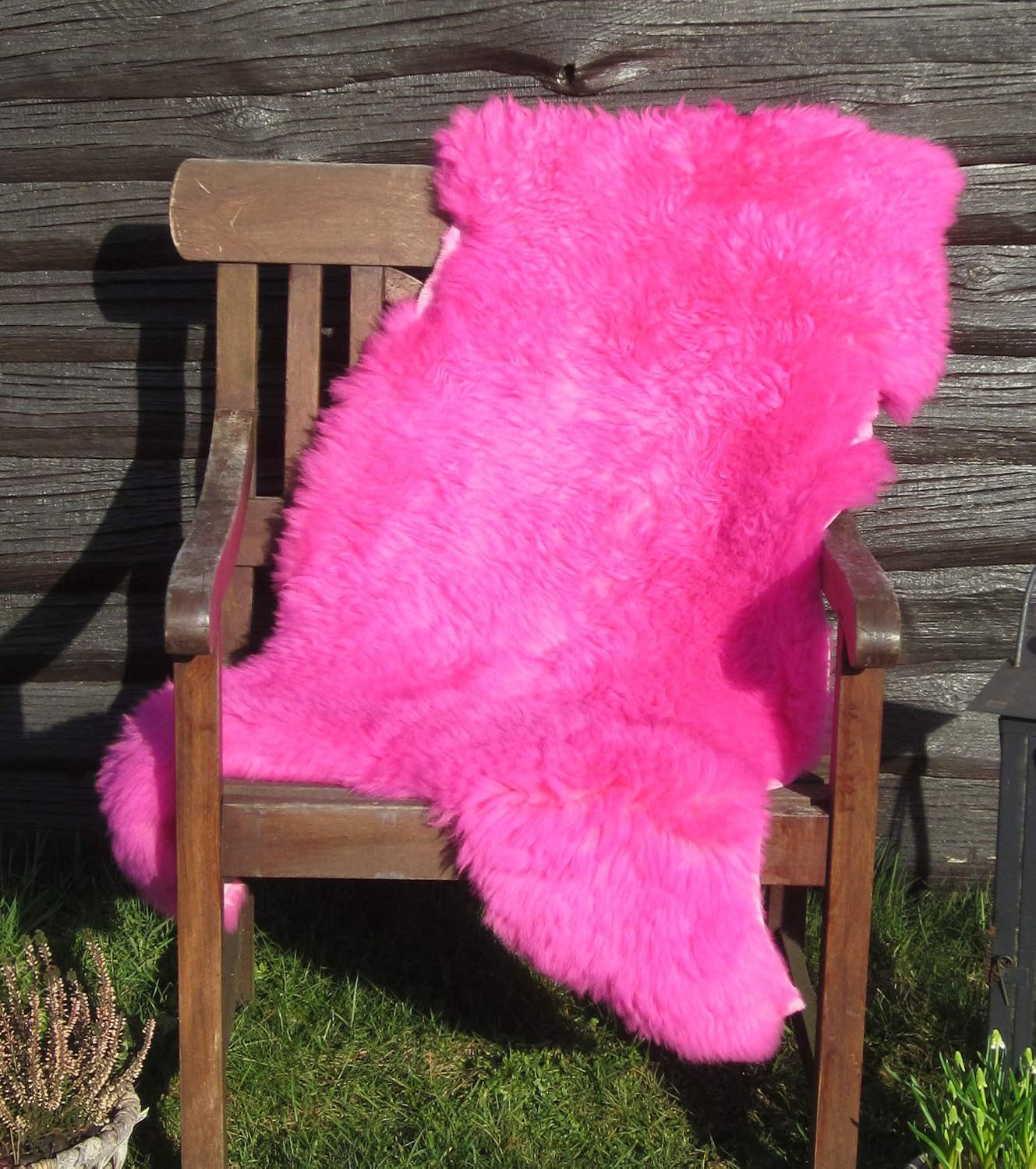Felltrade Fellteppich Natur Schaffell in tollen Farben, 110-150 cm, ökologisch gegerbt, kuschelig weich und pflegeleicht, in verschiedenen Größen erhältlich