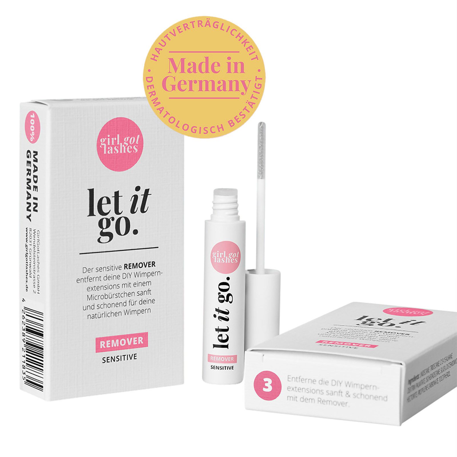 Wimpernkleber let it go Remover, Wimpernkleber Entferner