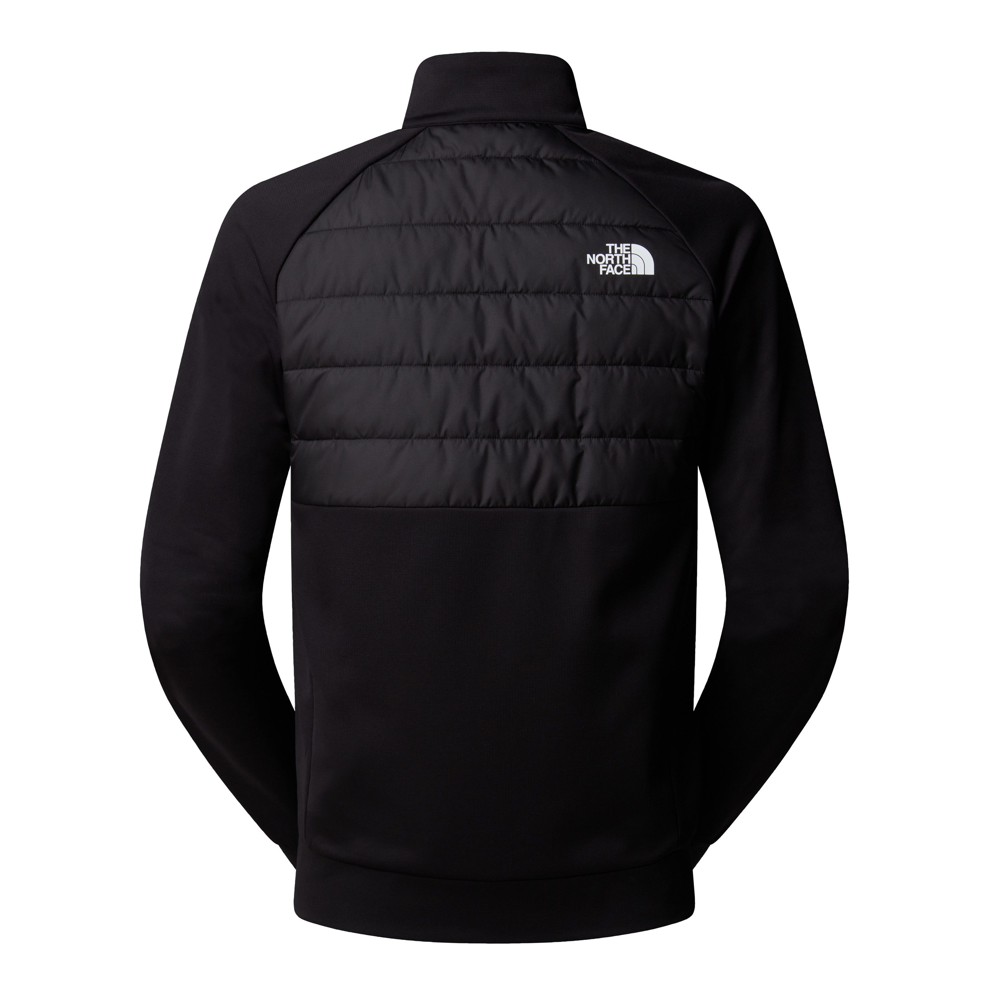The North Face Fleecejacke M REAXION 2.0 FLEECE HYBRID FULL ZIP JAC sportlicher Stil, leichte Synthetik-Isolierung, mit Reißverschluss