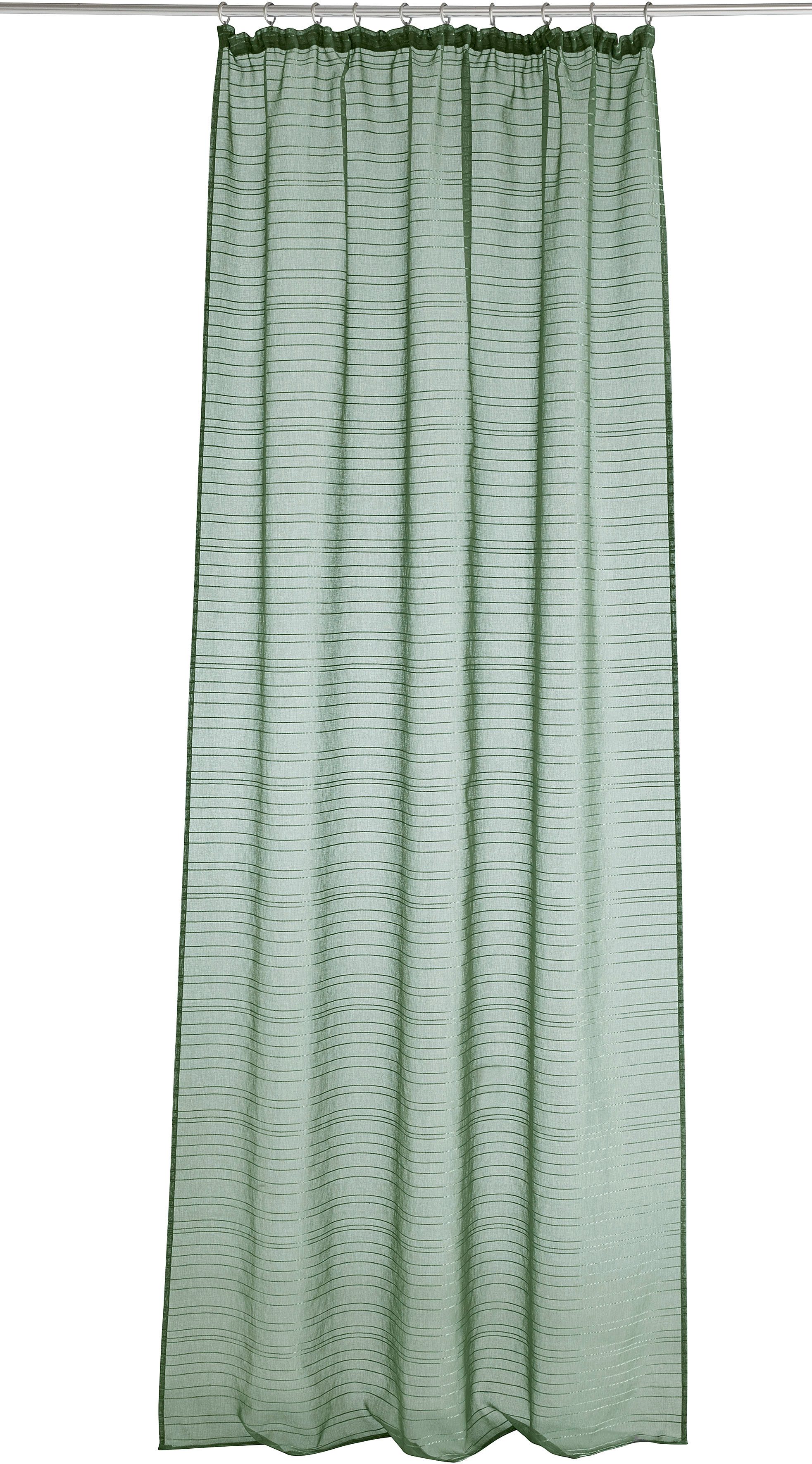 Bruno Banani Gardine Linus, Kräuselband (1 günstig online kaufen