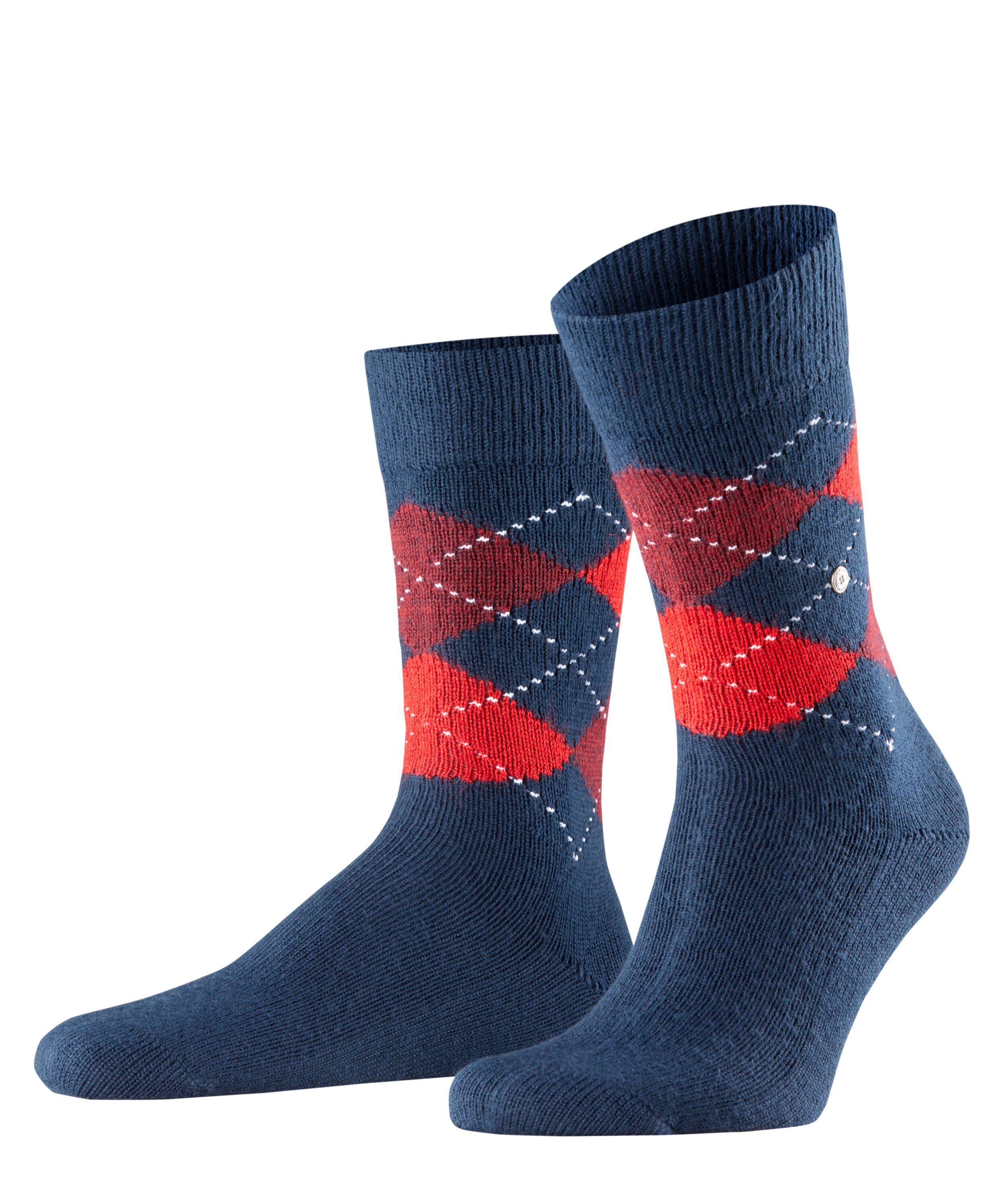 Burlington Socken Preston (1-Paar) steel blue (6155)