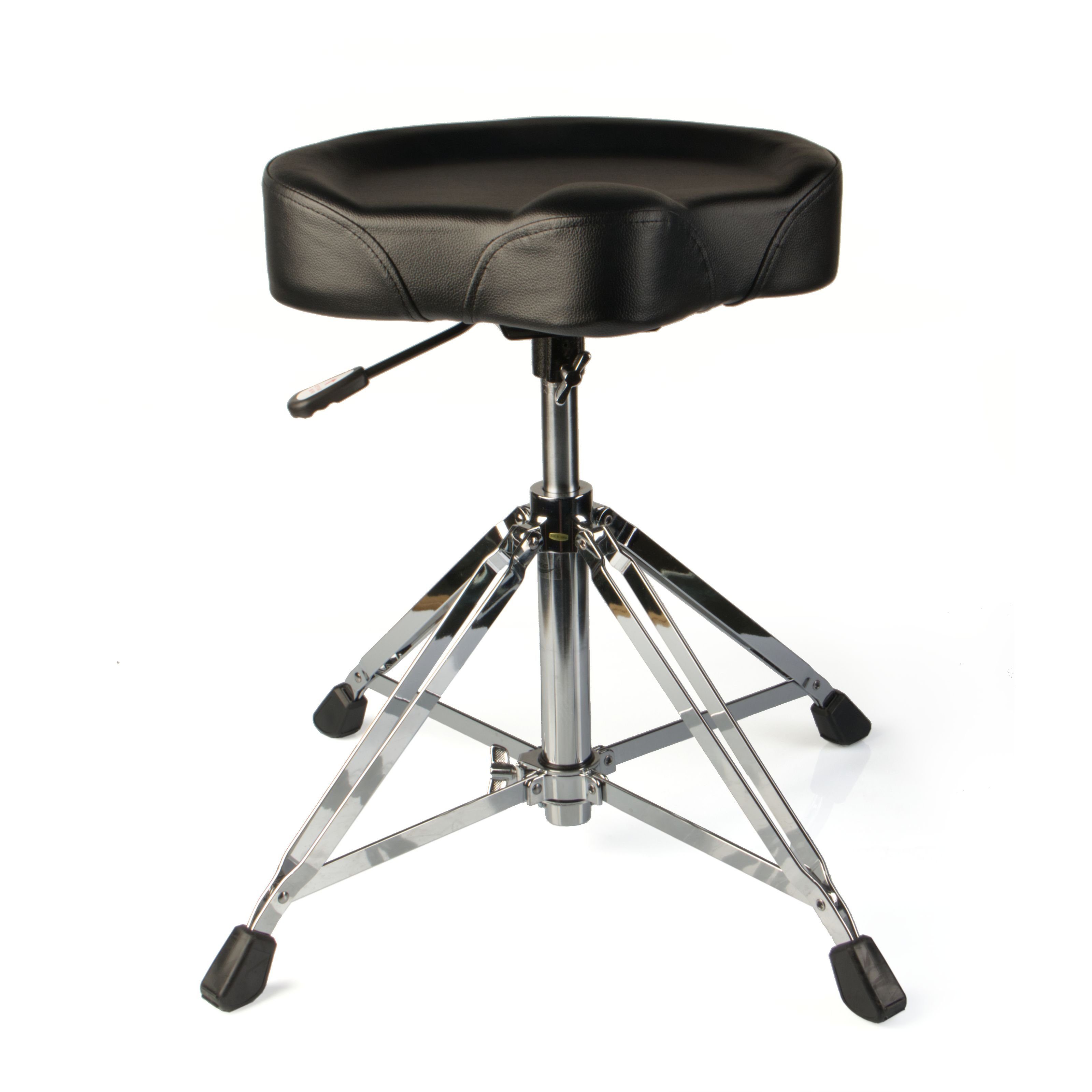 FAME Schlagzeughocker (D9006 Drumhocker Profi Sattel-Design Kunstlederbezug günstig online kaufen