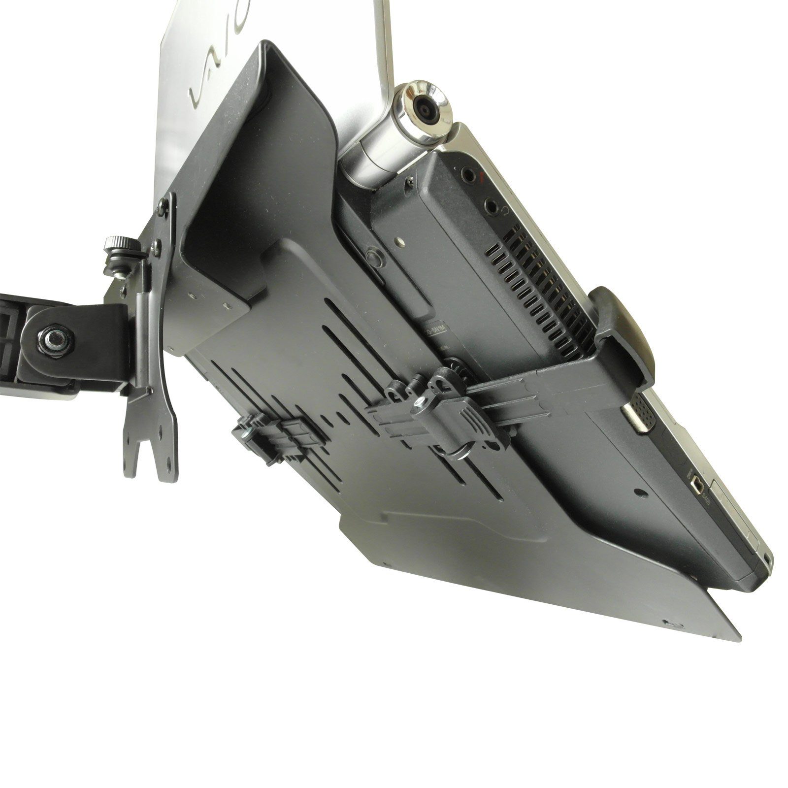 Drall Instruments Laptop-Ständer IP27BK, (1-tlg., Notebook Laptop Ablage für Wandhalterung Tischhalterung VESA 75 100)