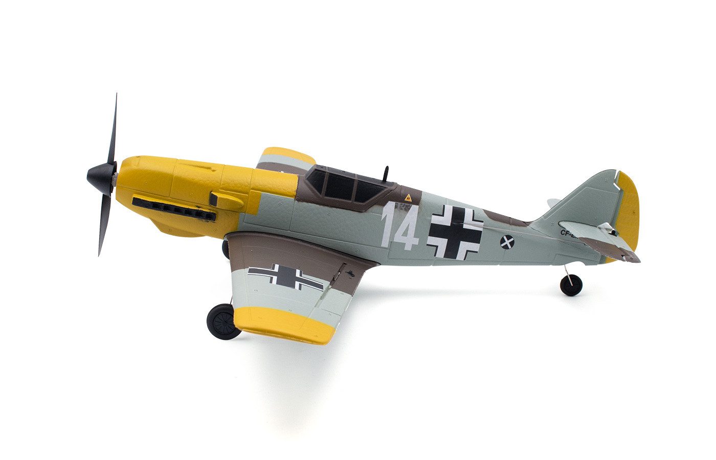 Robitronic RC-Helikopter Modster MDX PRO BF 109 Messerschmitt RC Flugzeug Warbird RTF