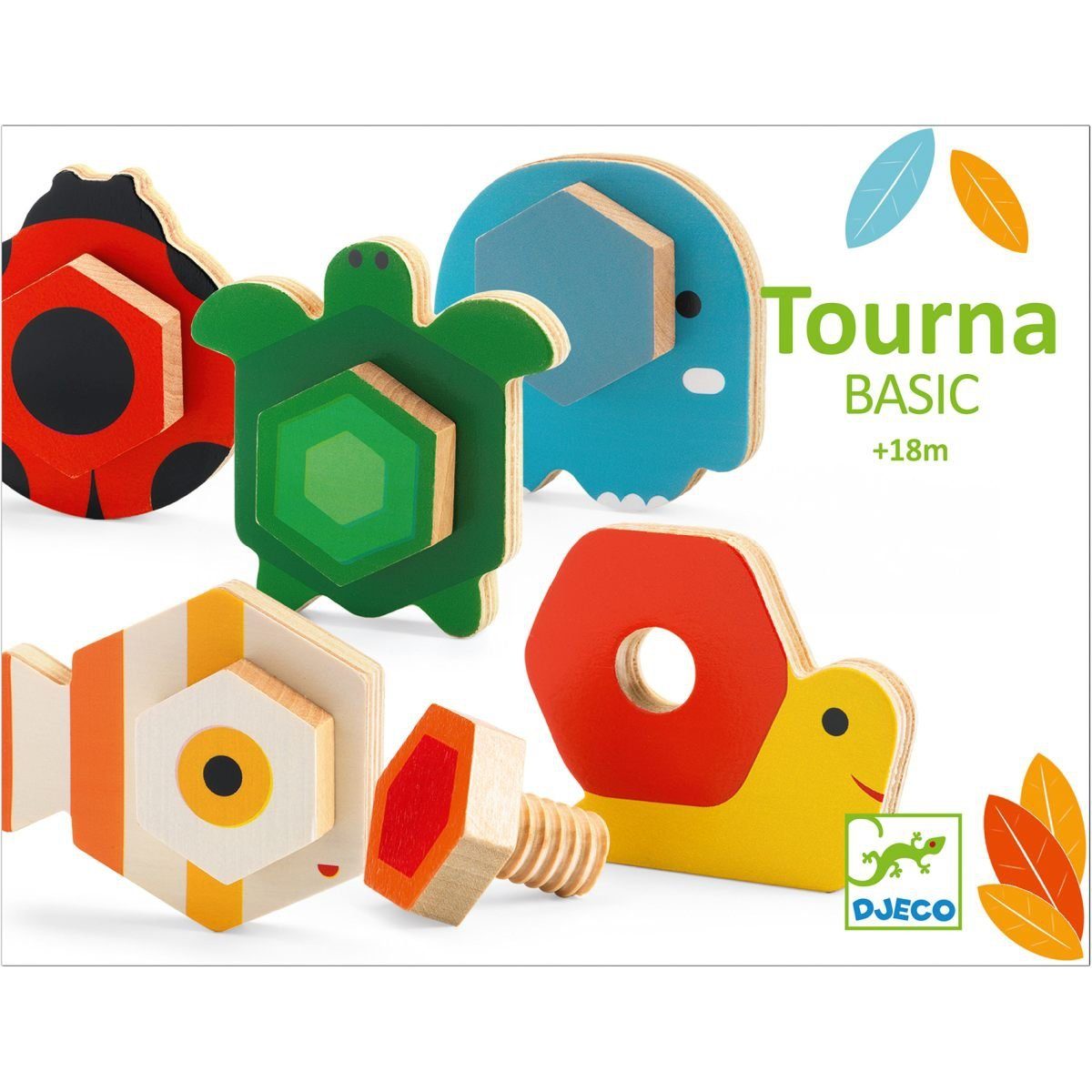 DJECO Lernspielzeug Schraubtiere TournaBasic Feinmotorik Lernspielzeug günstig online kaufen