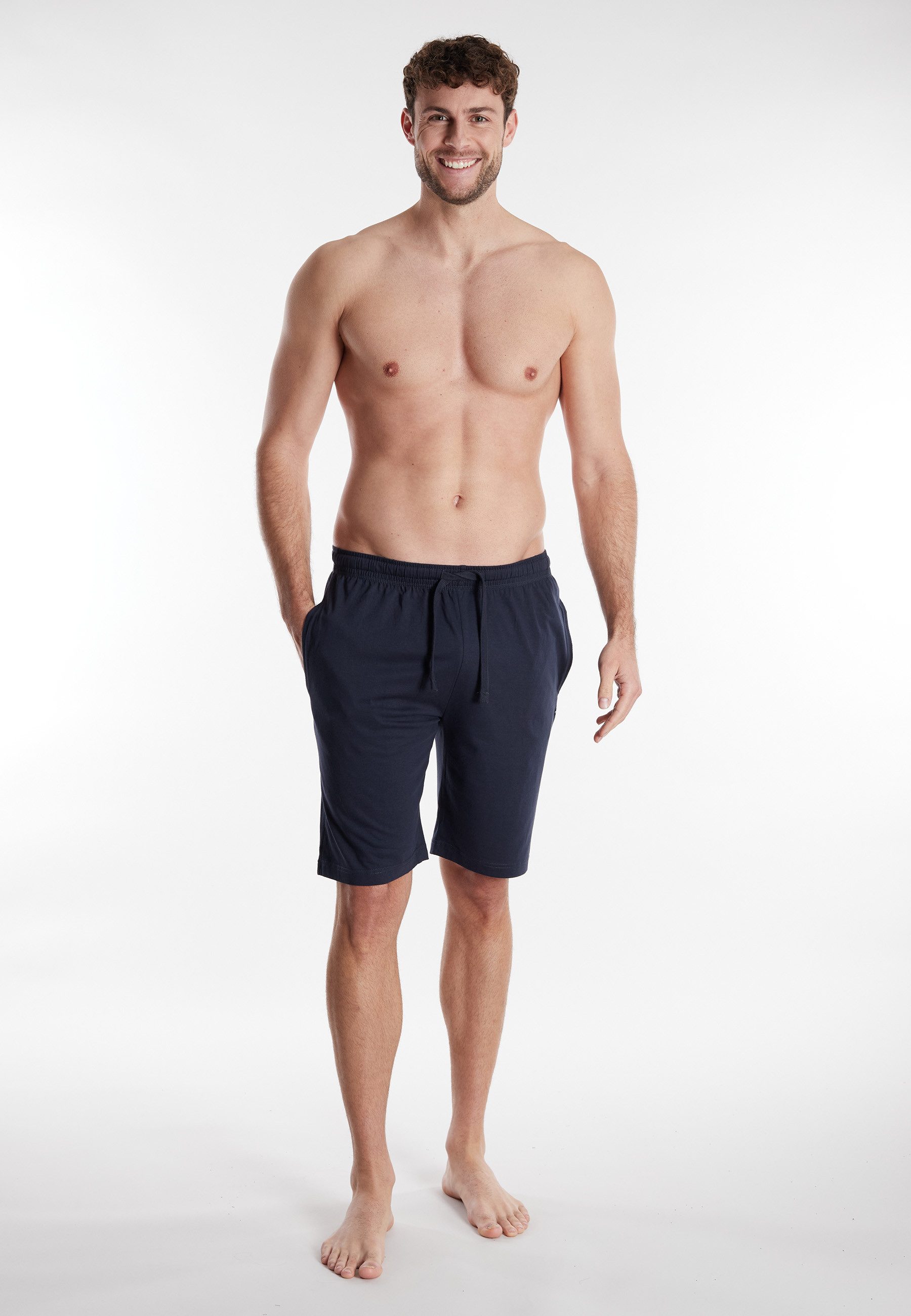 TOM TAILOR Bermudas Cansas Bindeband, Seitentaschen, bequem, atmungsaktiv, elastisch