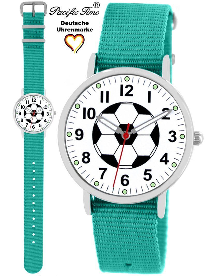 - Mix türkis Fußball Match Wechselarmband, und Versand Pacific Design Kinder Quarzuhr Gratis Armbanduhr Time