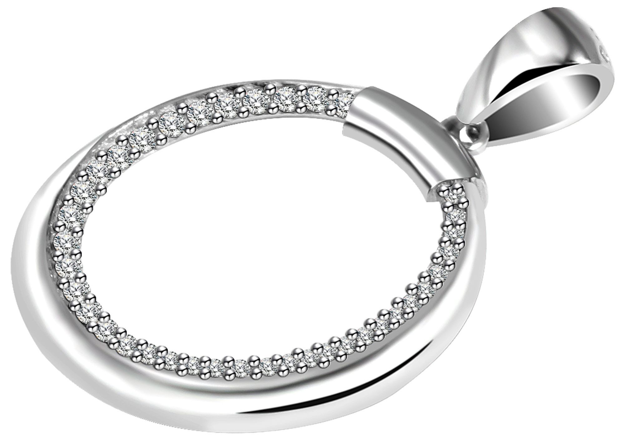 Kettenanhänger Anhänger aus 925 Silber mit Zirkonia